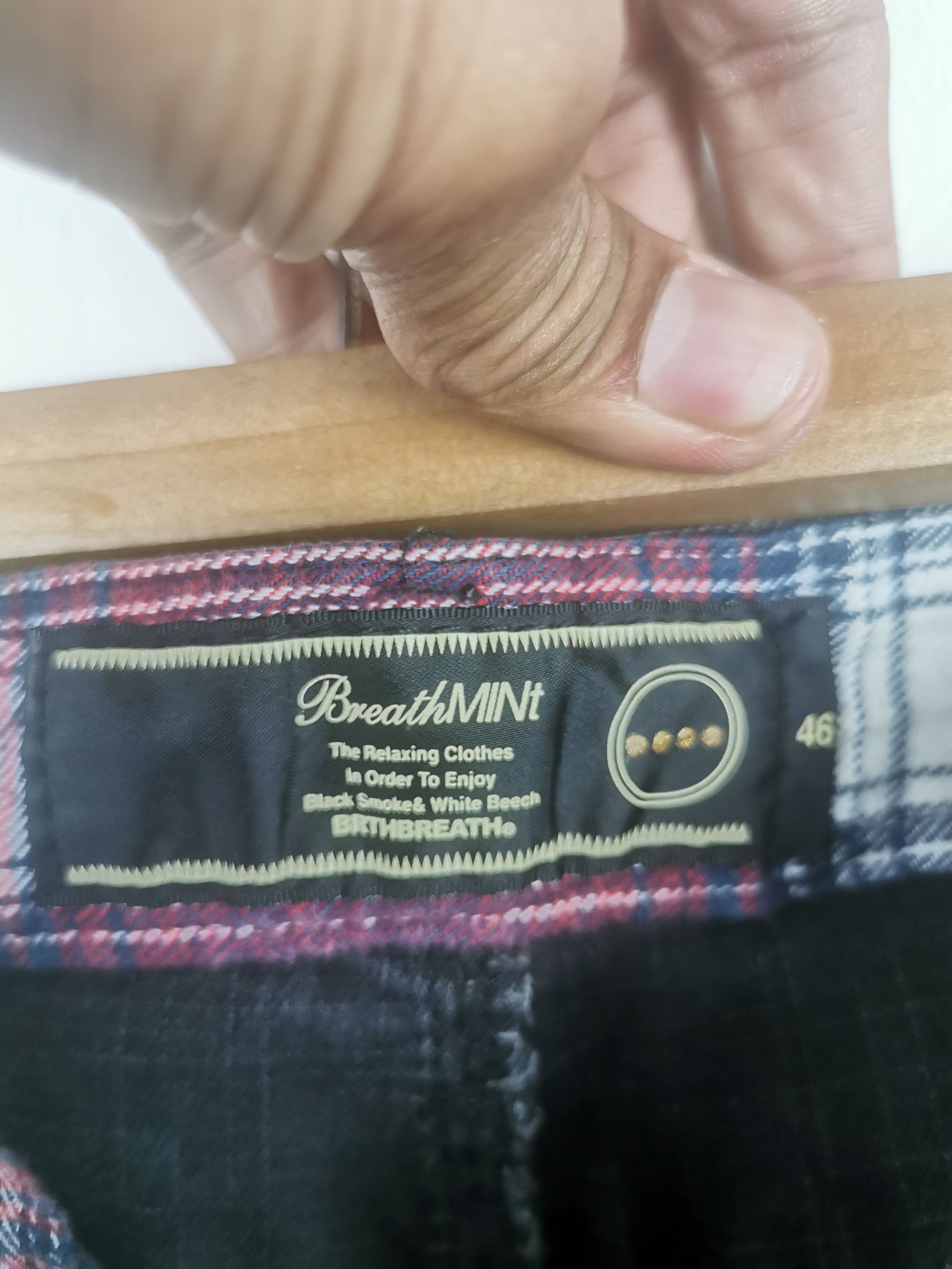 Japanese Brand BreathMINt BRTHBREATH Japan Double Waist Denim Jeans Size US 36 / EU 52 - 13 Thumbnail