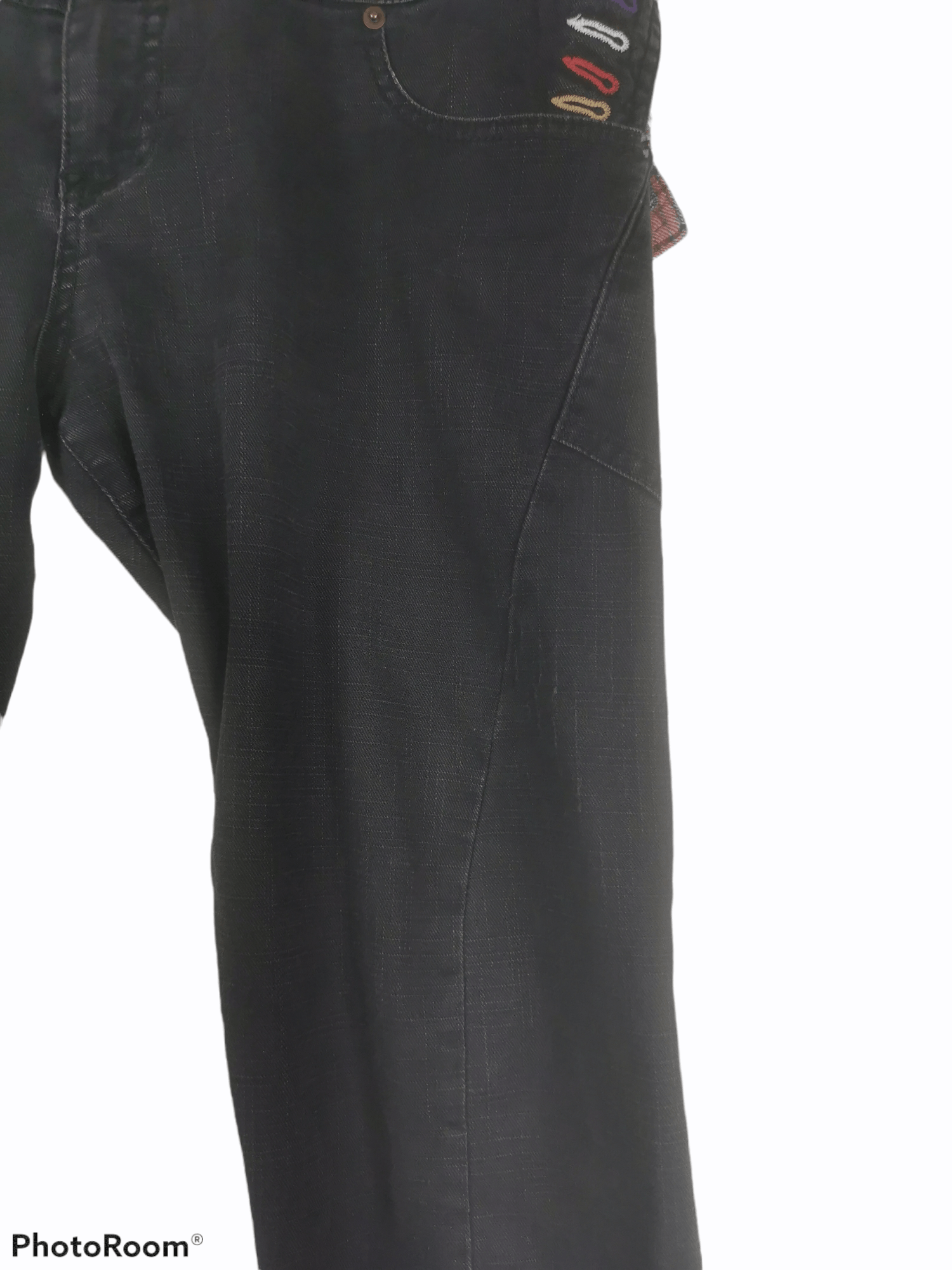 Japanese Brand BreathMINt BRTHBREATH Japan Double Waist Denim Jeans Size US 36 / EU 52 - 9 Thumbnail