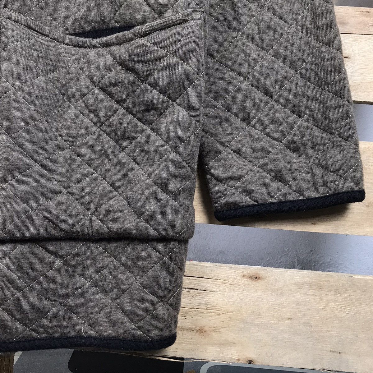 Designer × Vintage Vintage Eva Tricot Quilted Jacket Size L / US 10 / IT 46 - 5 Thumbnail