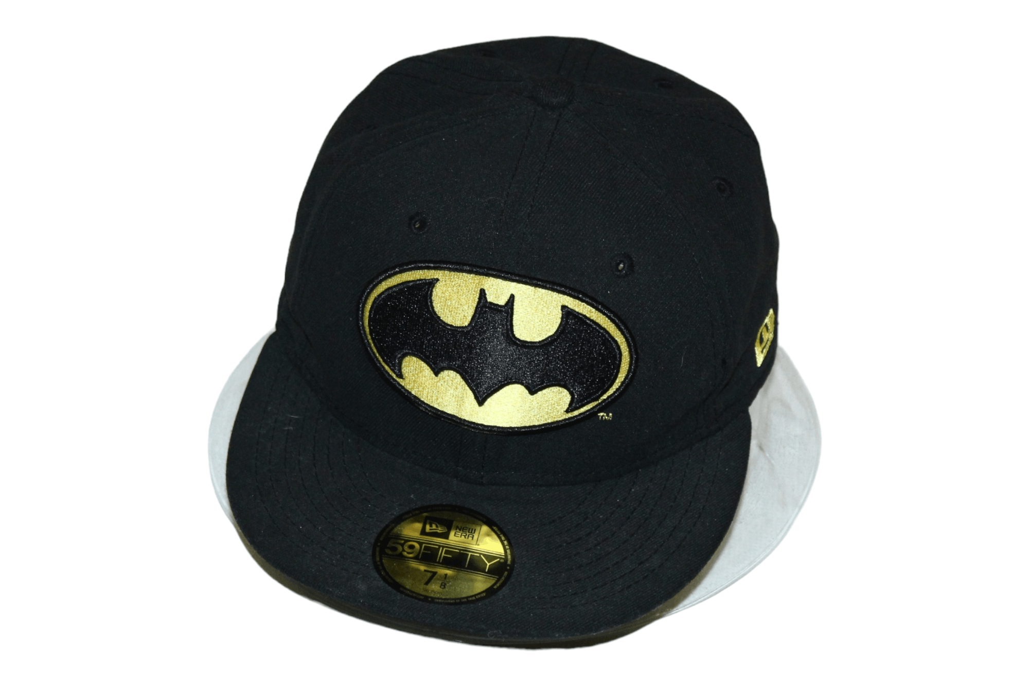 New Era DC Comics x New Era s13 Batman logo 59Fifty Fitted Hat 7 1/8 Size ONE SIZE - 7 Thumbnail