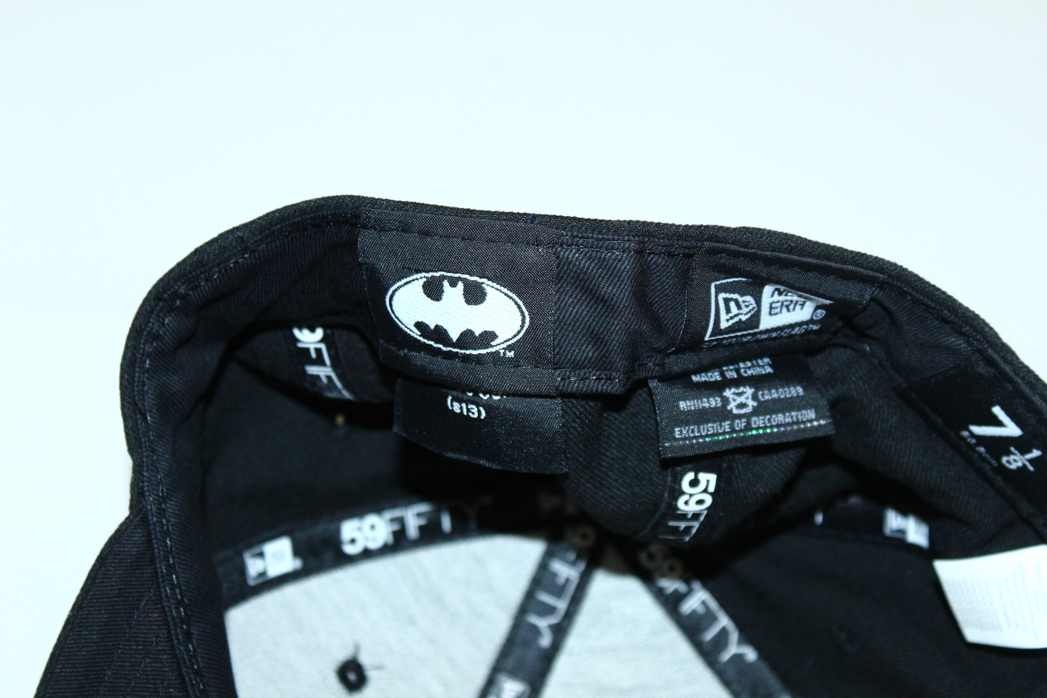 New Era DC Comics x New Era s13 Batman logo 59Fifty Fitted Hat 7 1/8 Size ONE SIZE - 4 Thumbnail