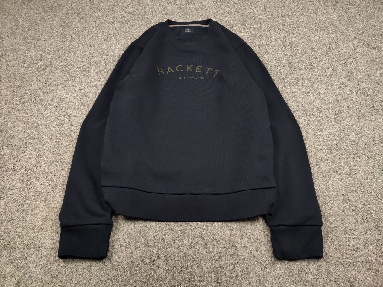 Hackett Hackett London Classic navy blue Crewneck Sweatshirt logo Size US XL / EU 56 / 4 - 2 Thumbnail