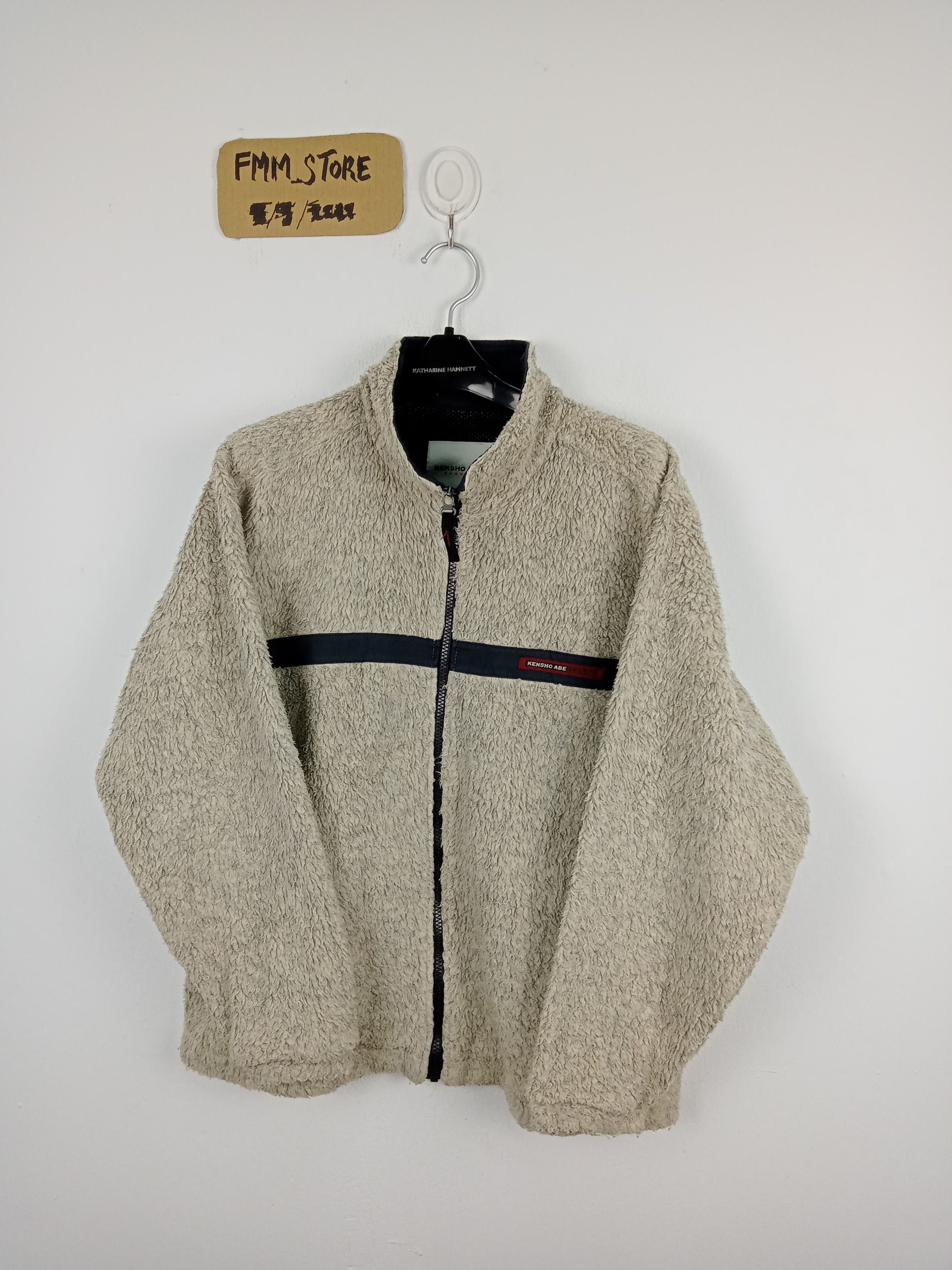 Designer × Japanese Brand × Kensho Abe Japanese Designer Kensho Abe Fleece Jacket Size US M / EU 48-50 / 2 - 1 Thumbnail