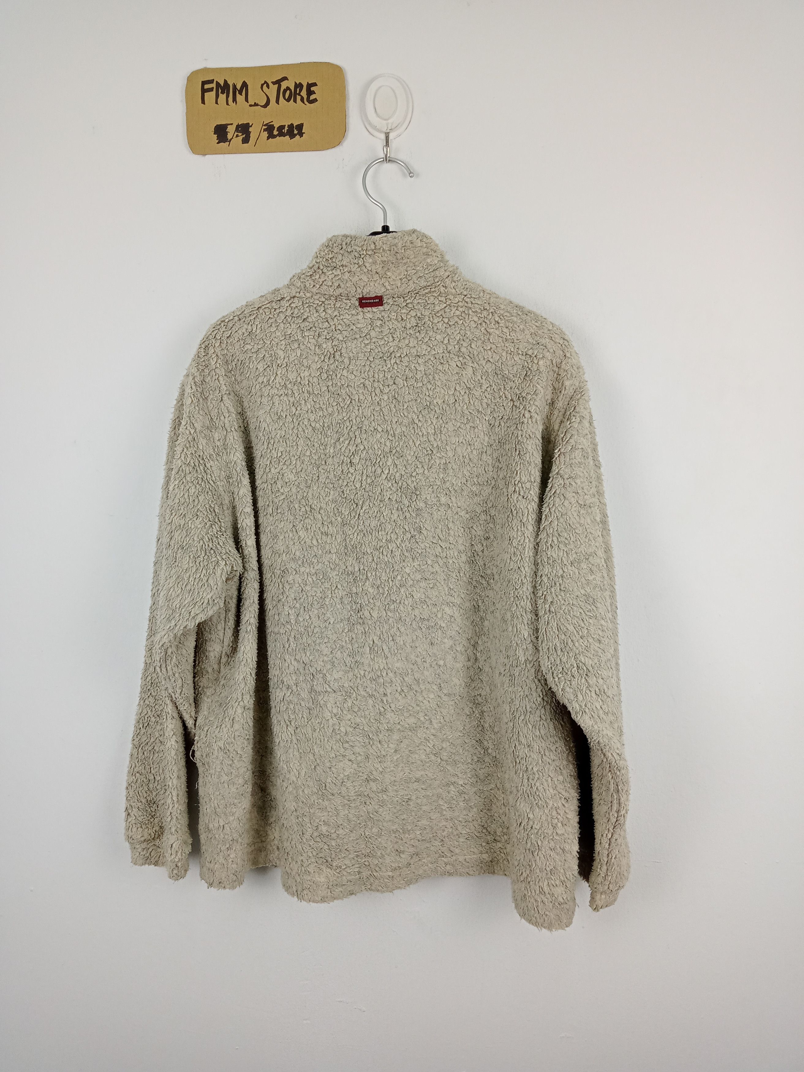 Designer × Japanese Brand × Kensho Abe Japanese Designer Kensho Abe Fleece Jacket Size US M / EU 48-50 / 2 - 2 Thumbnail