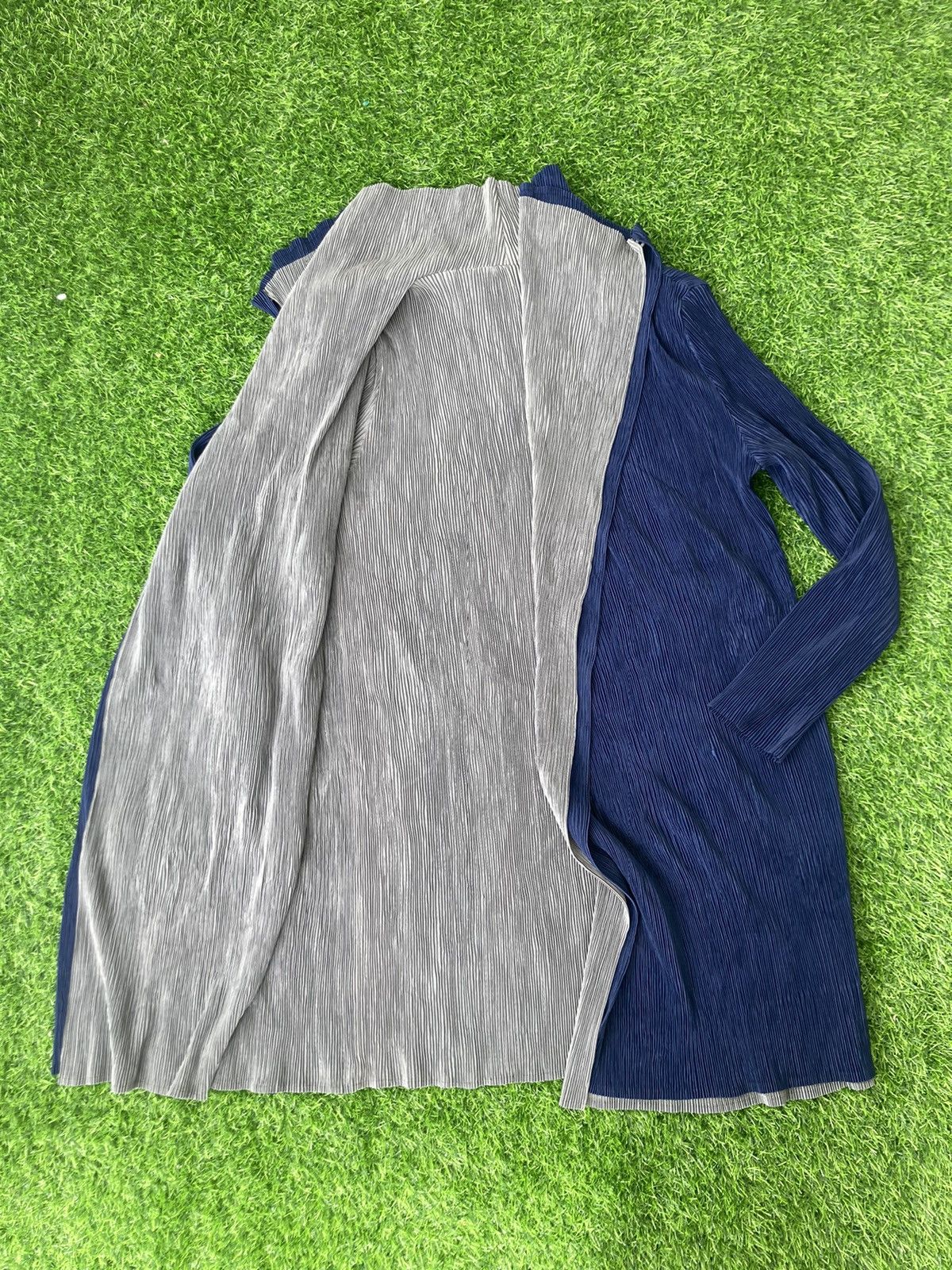 Japanese Brand CARDIGAN INSPIRED PLEATS PLEASE ISSEY MIYAKE Size US L / EU 52-54 / 3 - 2 Thumbnail