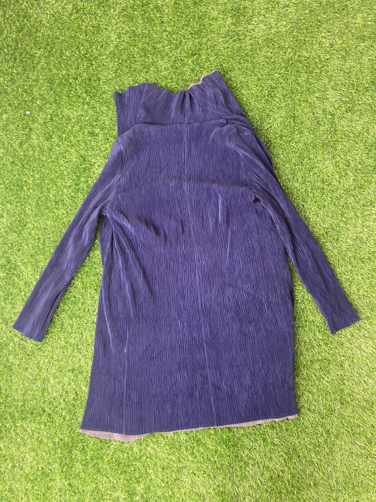 Japanese Brand CARDIGAN INSPIRED PLEATS PLEASE ISSEY MIYAKE Size US L / EU 52-54 / 3 - 3 Thumbnail