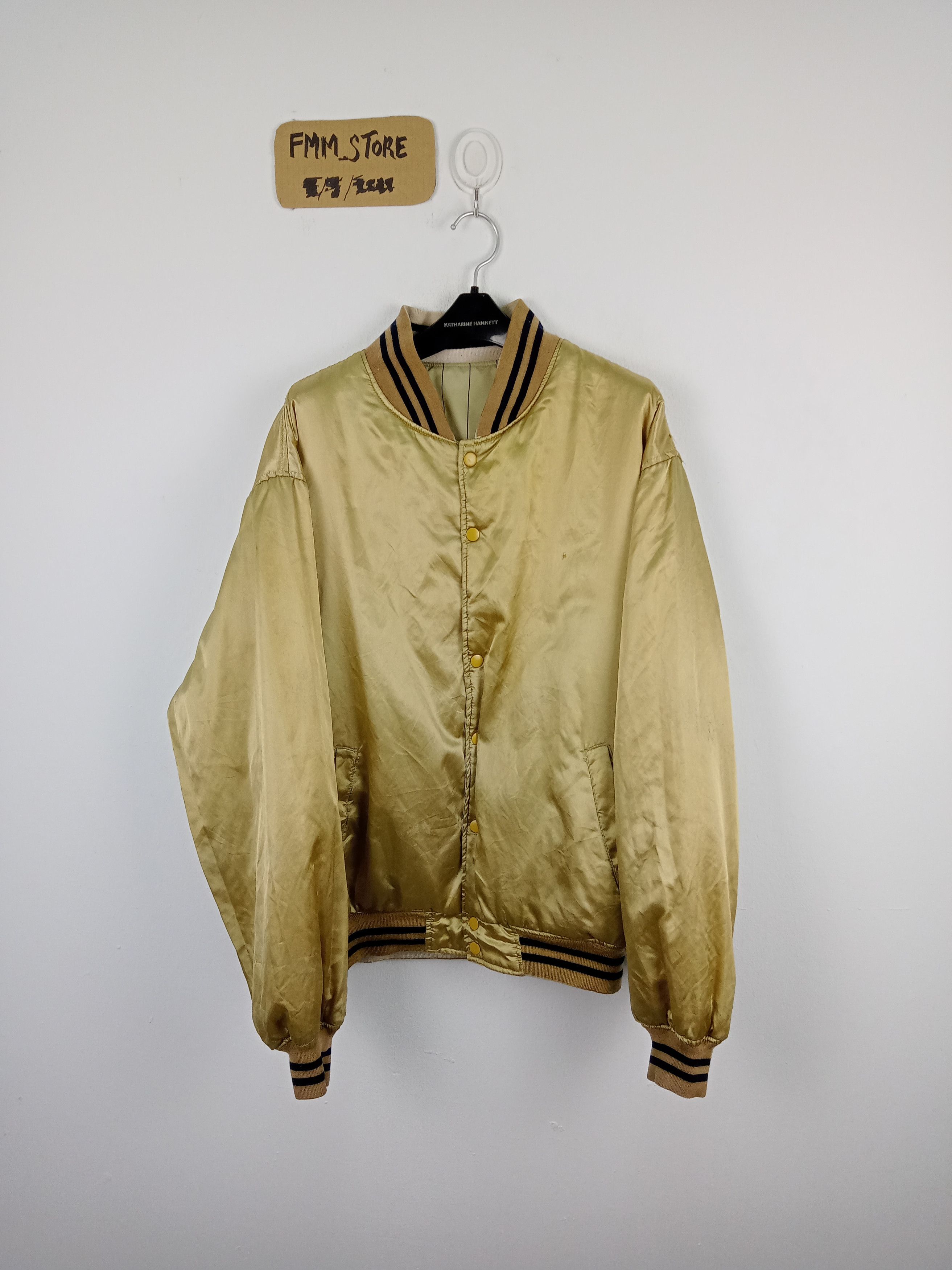 MLB × Vintage Vintage Malts Baseball Jacket Size US L / EU 52-54 / 3 - 3 Thumbnail
