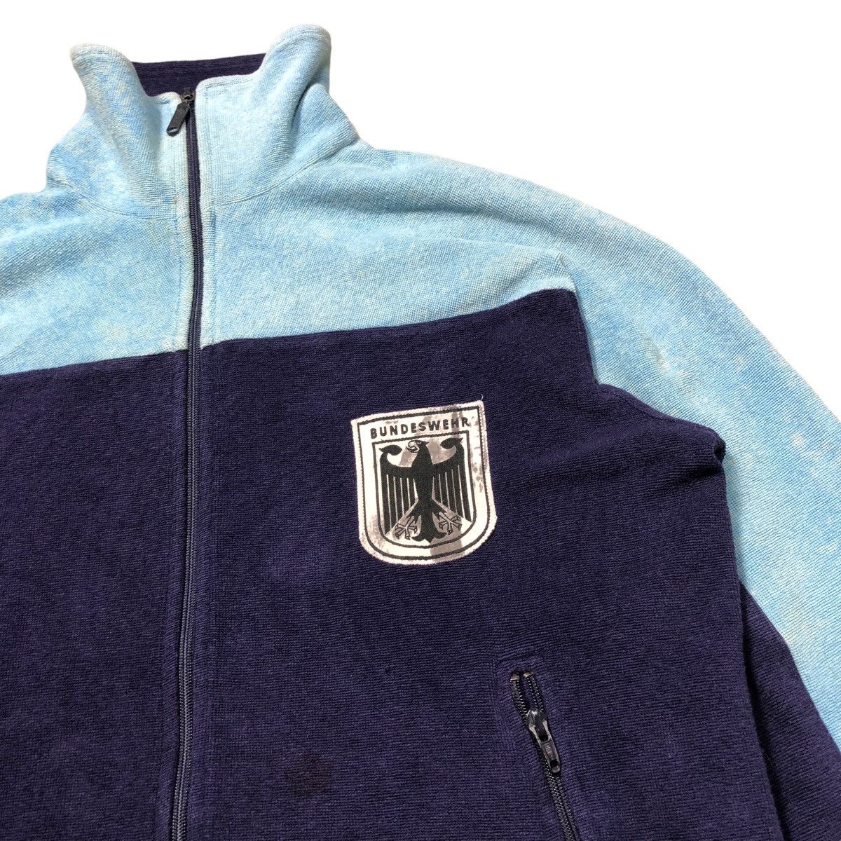 Vtg 80s Bundeswehr German Army Trainer Sportswear Tracktop