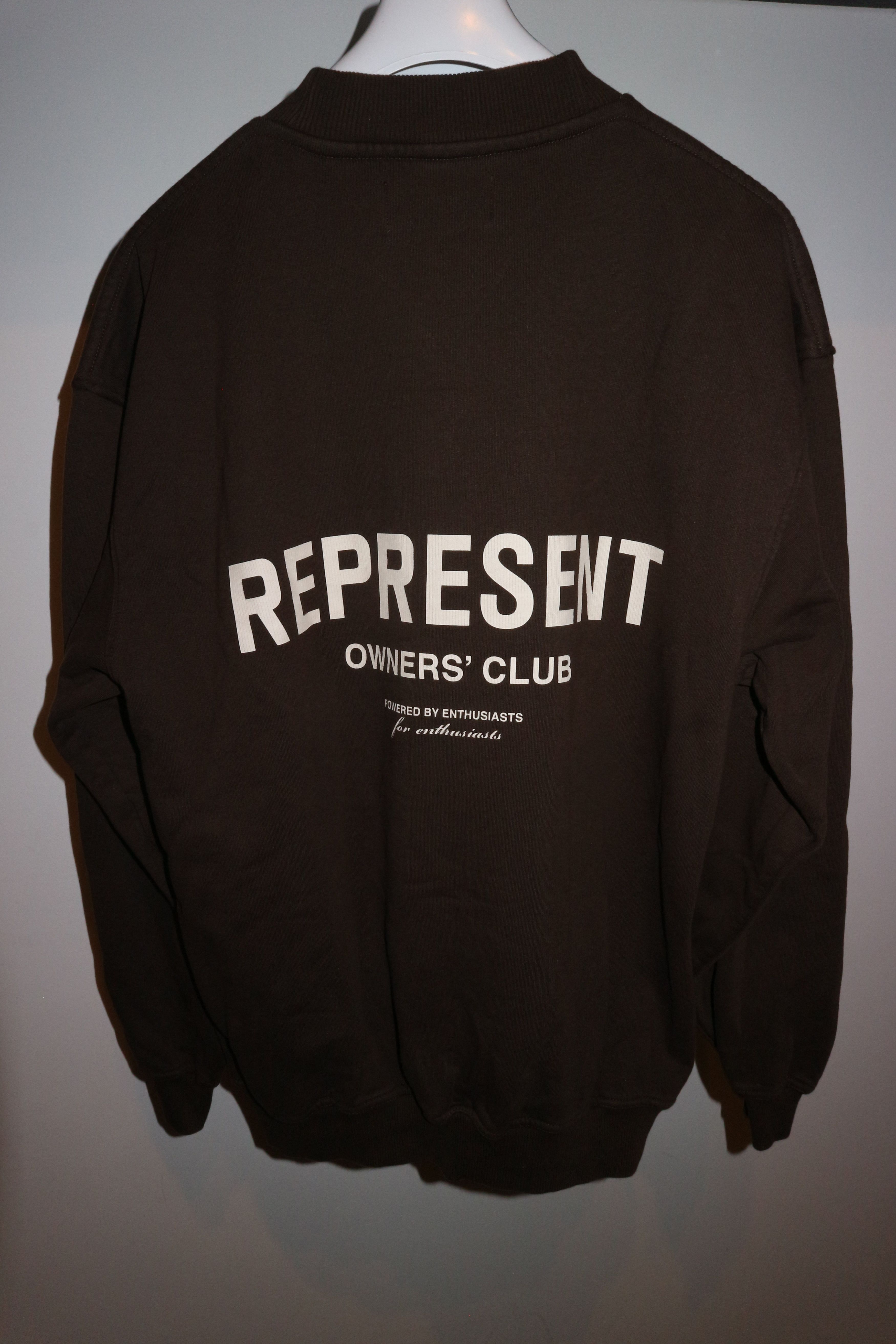 Represent Clo. REPRESENT OWNERS CLUB CREW SWEAT Size US L / EU 52-54 / 3 - 1 Thumbnail