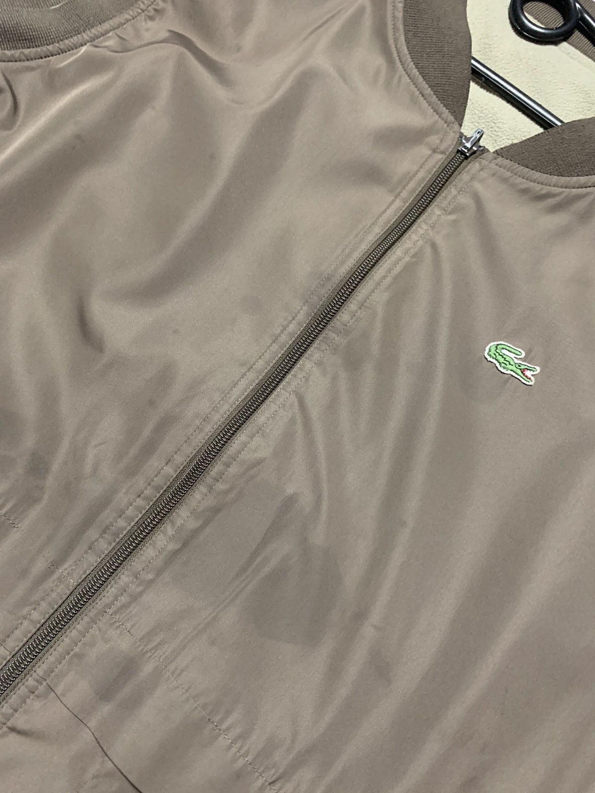 Lacoste × Vintage Vintage chemise Lacoste logo vest brown/ Beige Size US XXL / EU 58 / 5 - 7 Thumbnail