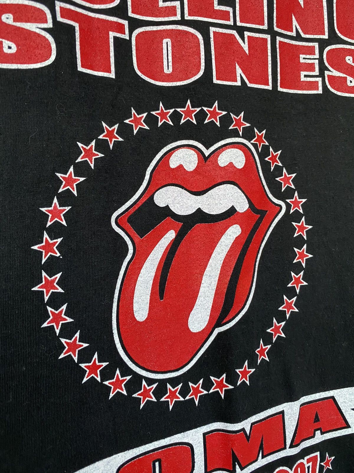 Band Tees RARE! 2007 Vintage The Rolling Stones ROMA T Shirt Tour Tee Size US L / EU 52-54 / 3 - 6 Thumbnail