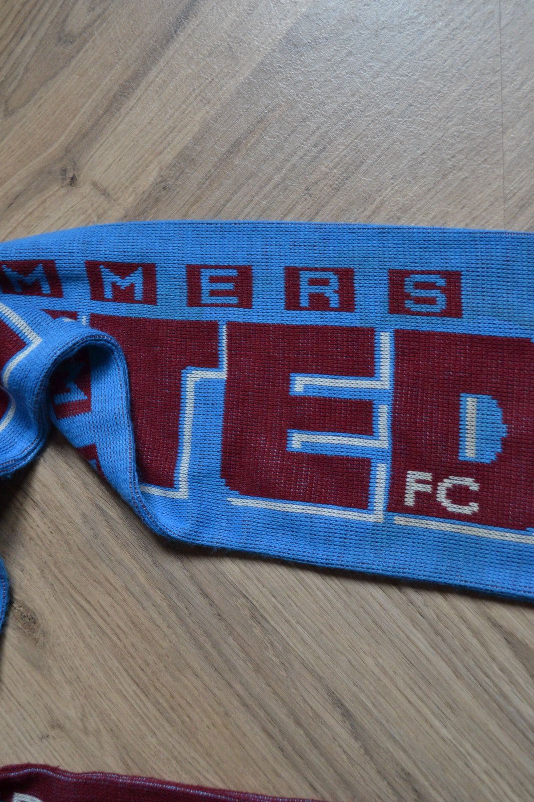 Vintage West Ham United Vintage Scarf Soccer Size ONE SIZE - 6 Thumbnail