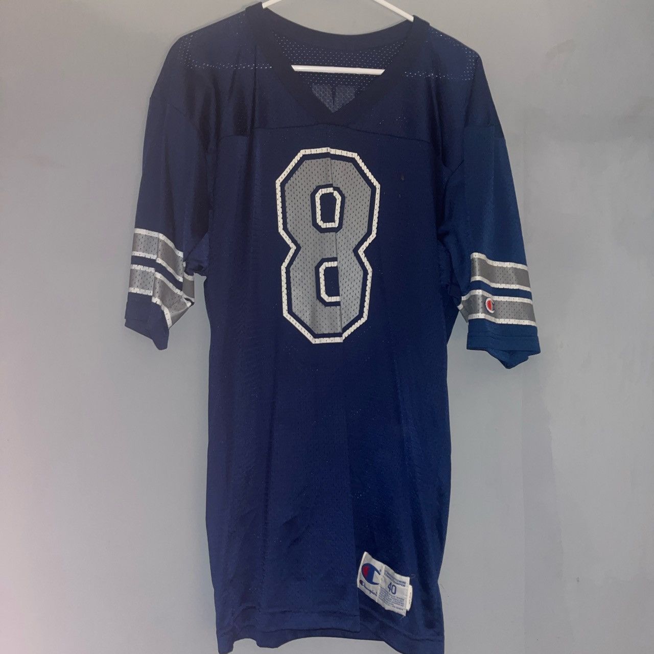 Champion Dallas Cowboys Troy Aikman NFL Jersey by Champion (RARE) Size US M / EU 48-50 / 2 - 2 Thumbnail