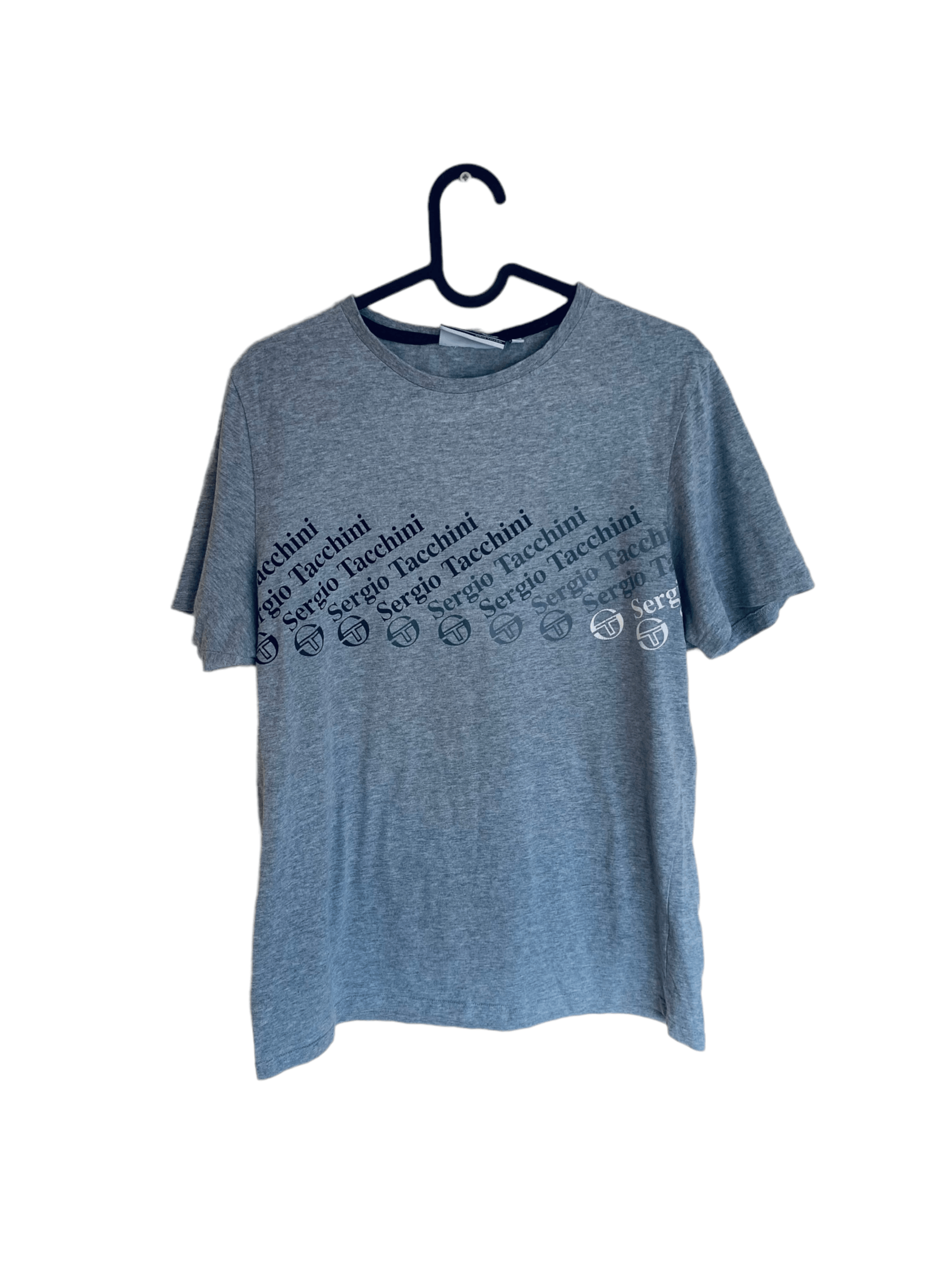 Sergio Tacchini × Vintage Sergio Tacchini spellout, logo t-shirt, size M Size US M / EU 48-50 / 2 - 1 Thumbnail