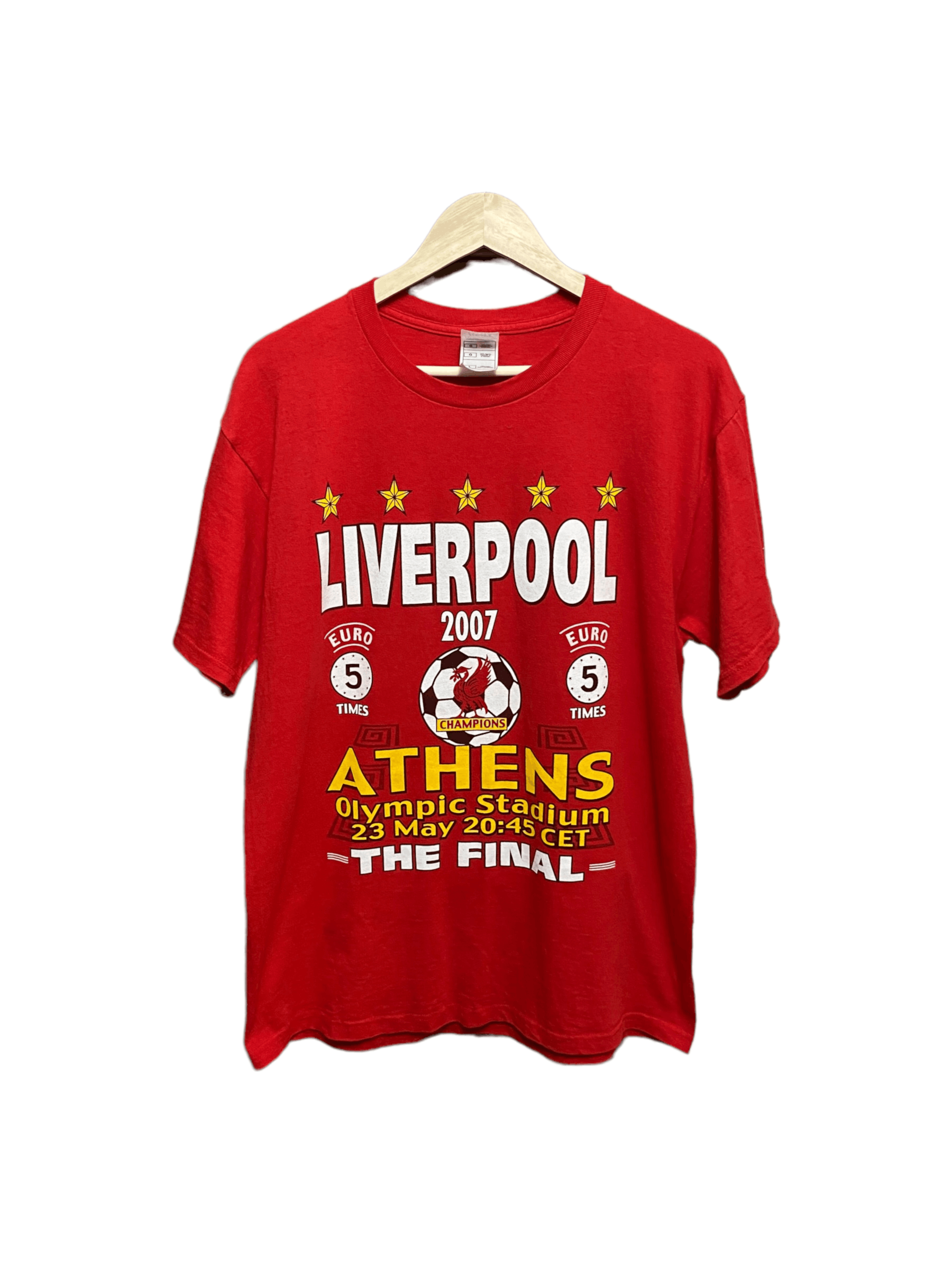 Vintage Liverpool FC Champion League 2007 vintage tee, size L Size US L / EU 52-54 / 3 - 1 Thumbnail