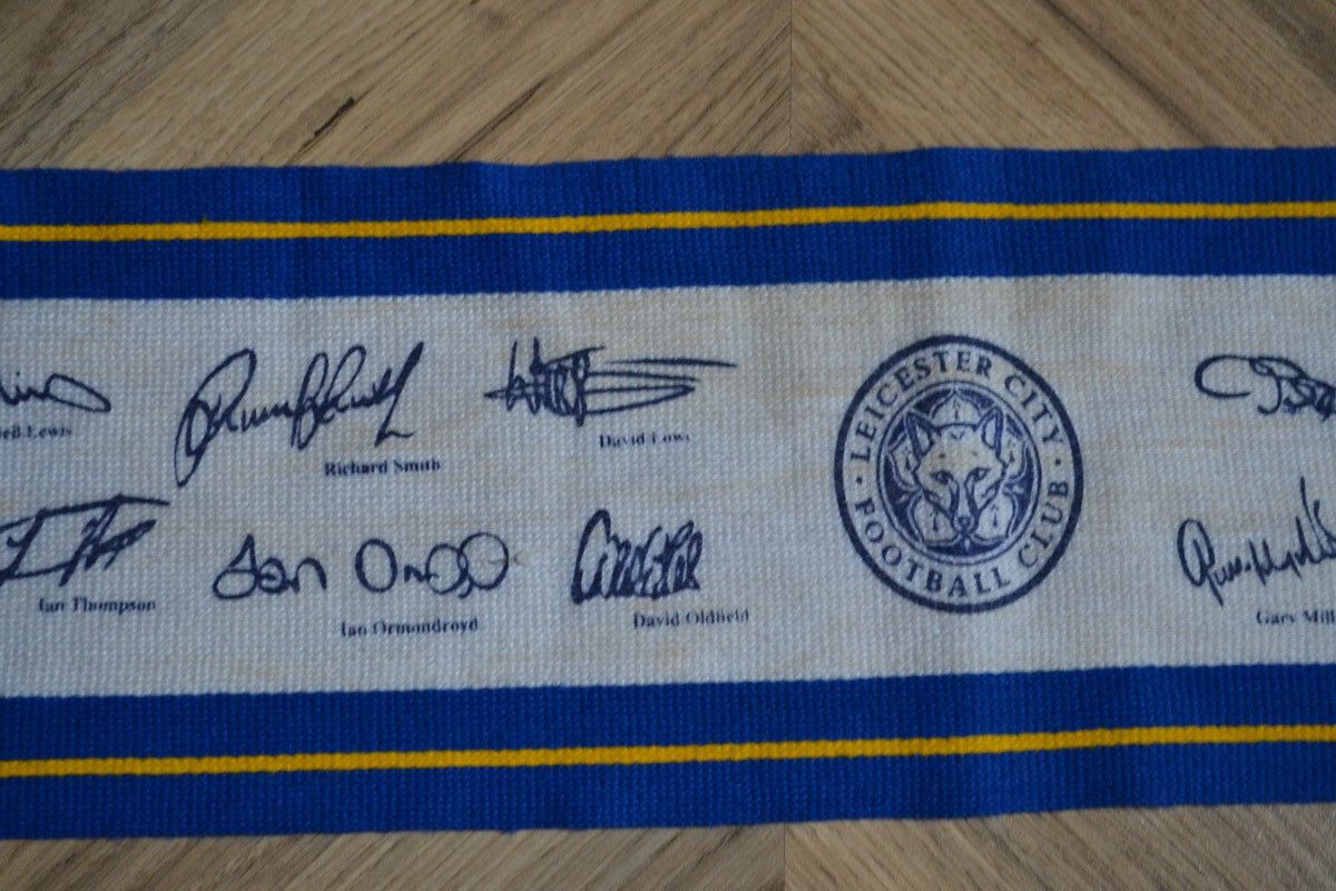 Vintage Vintage 90s Leicester City Football Scarf Retro Size ONE SIZE - 6 Thumbnail
