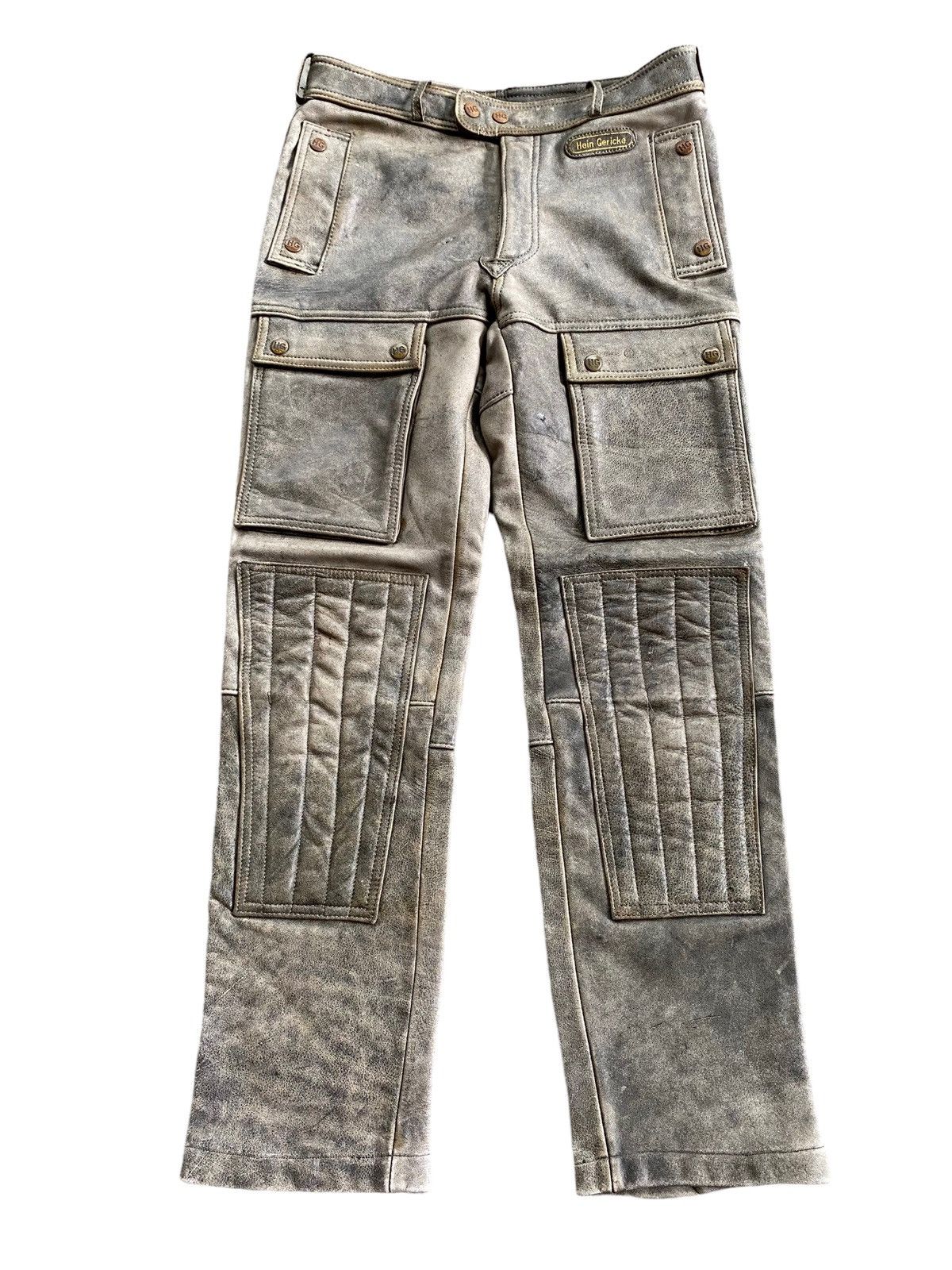 Vintage Hein Gericke Double Knee Leather Pant