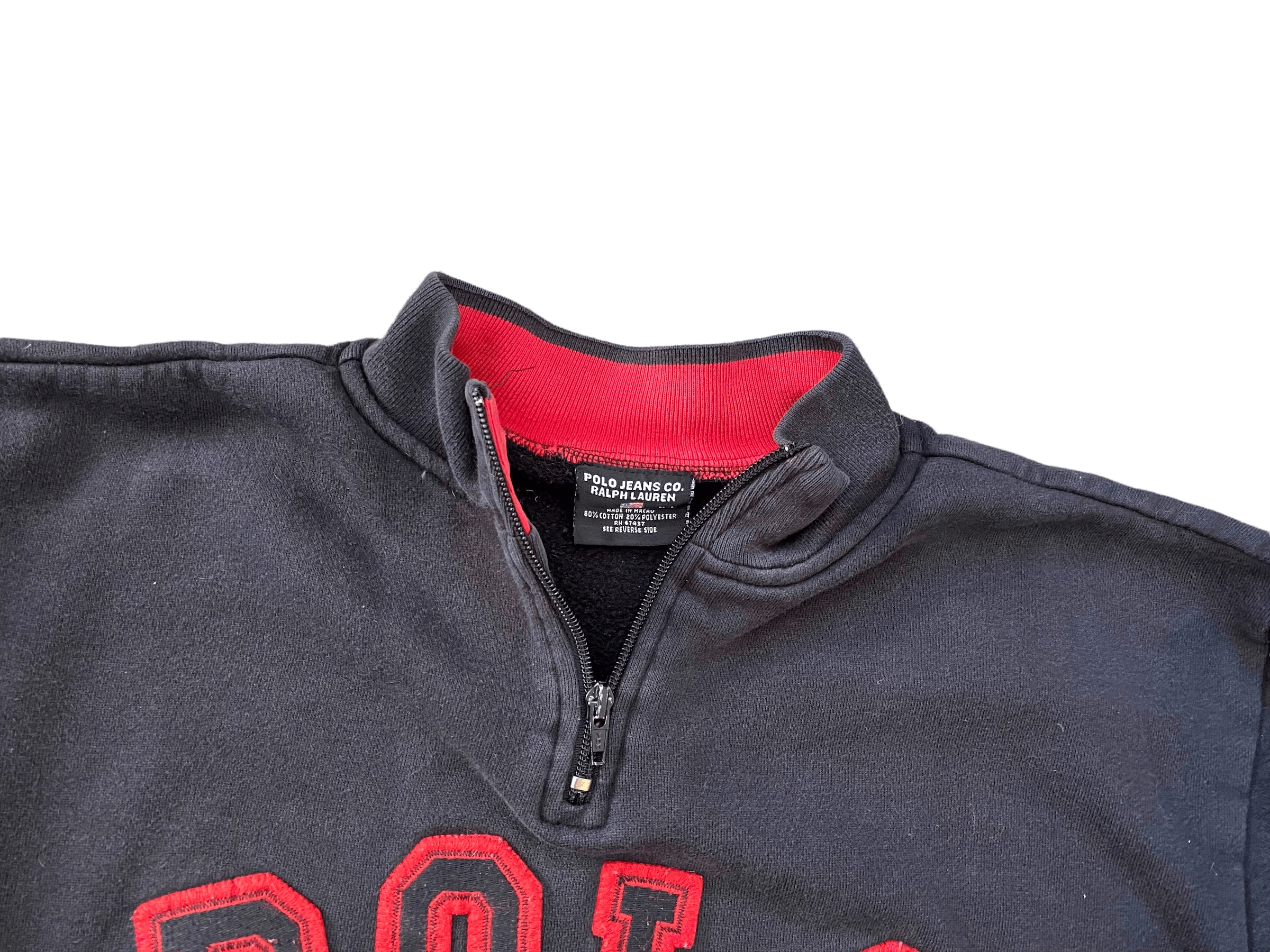 Polo Ralph Lauren × Ralph Lauren × Vintage POLO jeans Ralph Lauren, vintage sweatshirt, size M / L Size US M / EU 48-50 / 2 - 2 Thumbnail