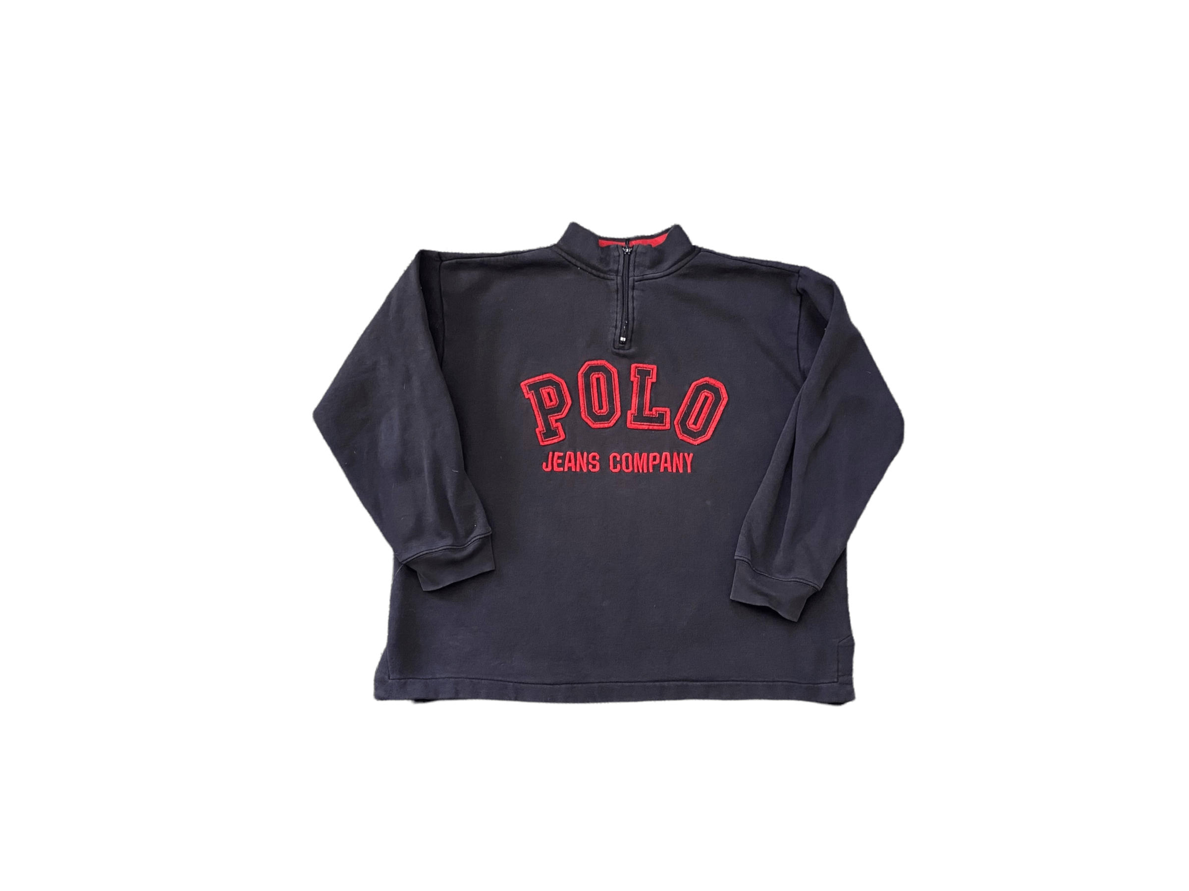 Polo Ralph Lauren × Ralph Lauren × Vintage POLO jeans Ralph Lauren, vintage sweatshirt, size M / L Size US M / EU 48-50 / 2 - 1 Thumbnail