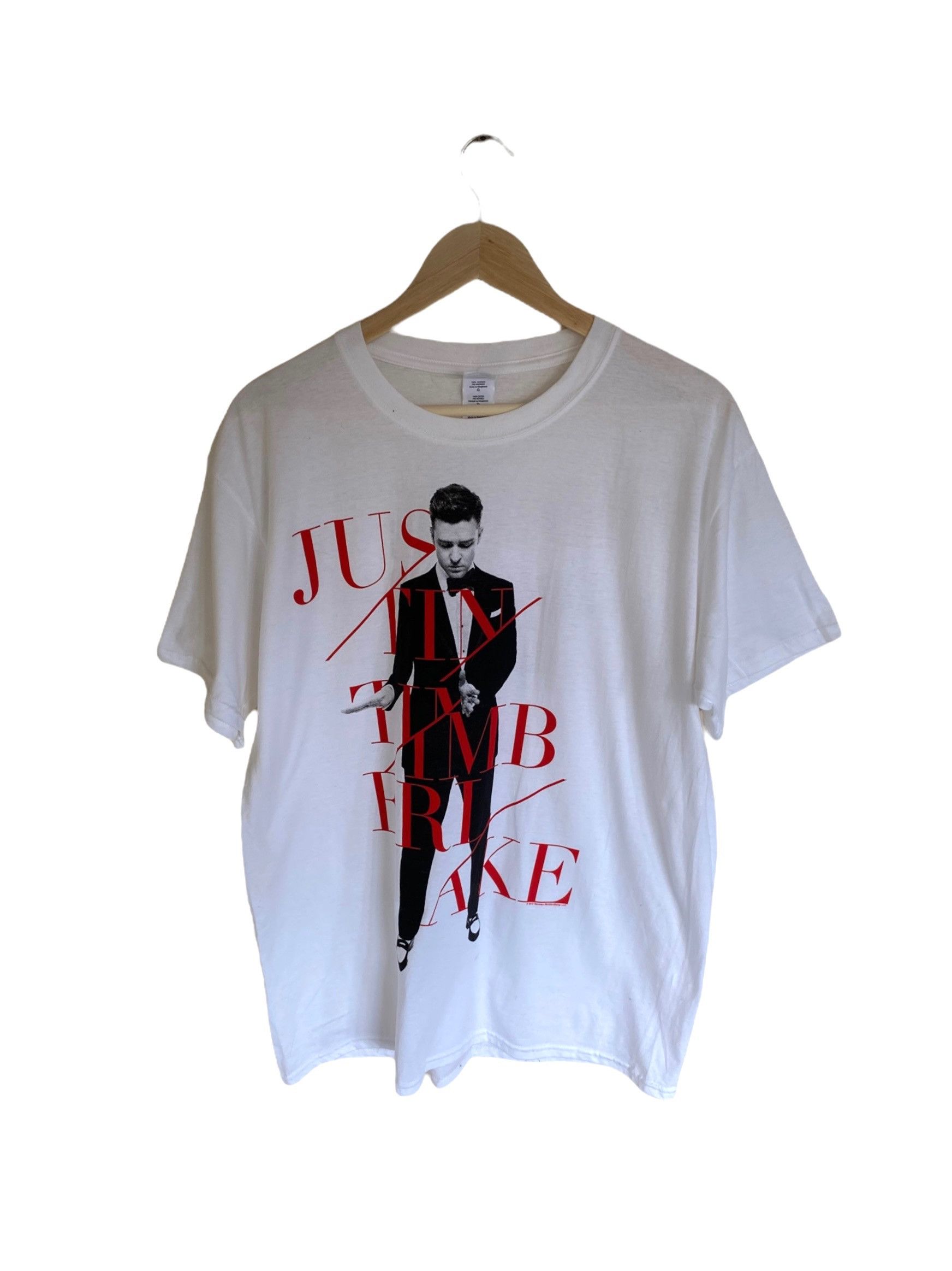 Band Tees Justin Timberlake 2013 world tour tee, size L Size US L / EU 52-54 / 3 - 1 Thumbnail