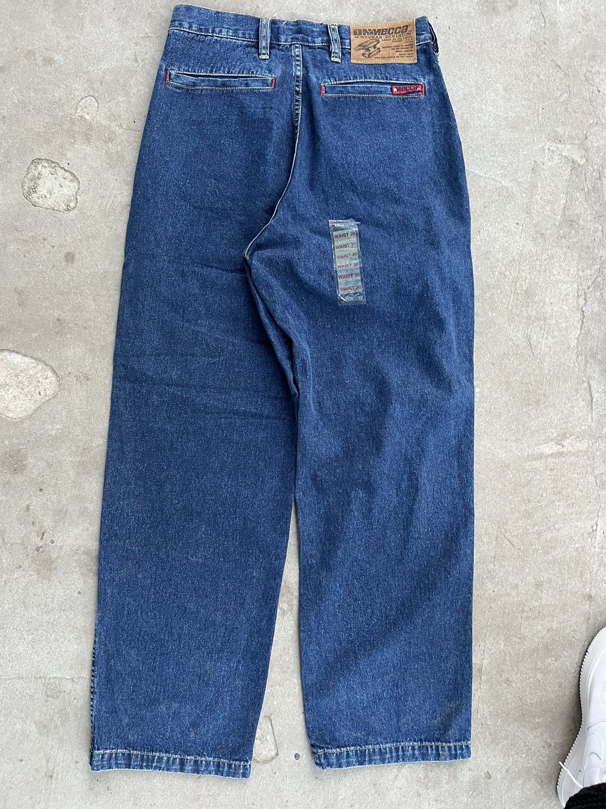 JNCO NWT Vintage Baggy Skate Jeans Mecca Denim Size US 32 / EU 48 - 11 Thumbnail