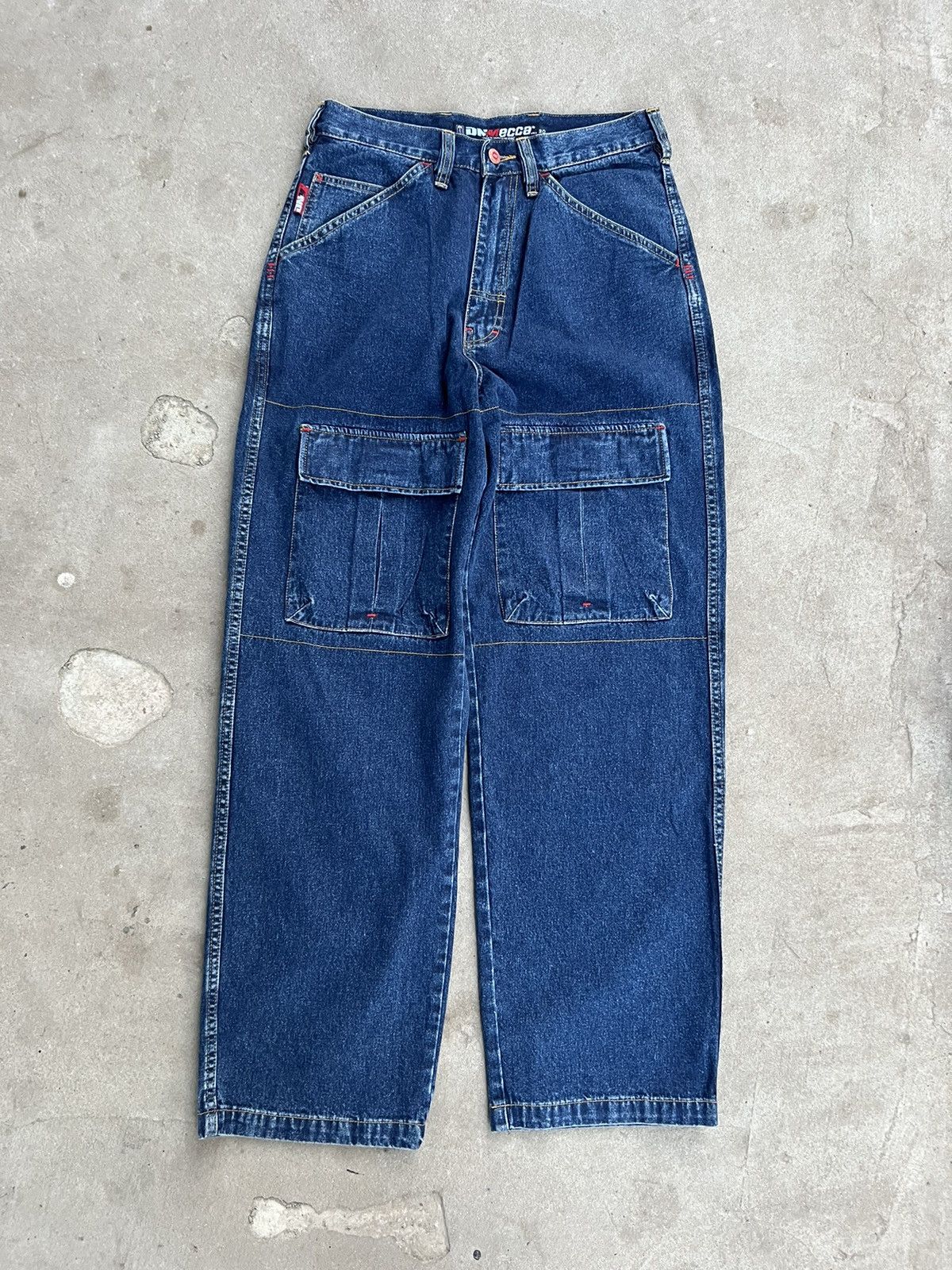 JNCO NWT Vintage Baggy Skate Jeans Mecca Denim Size US 32 / EU 48 - 3 Thumbnail