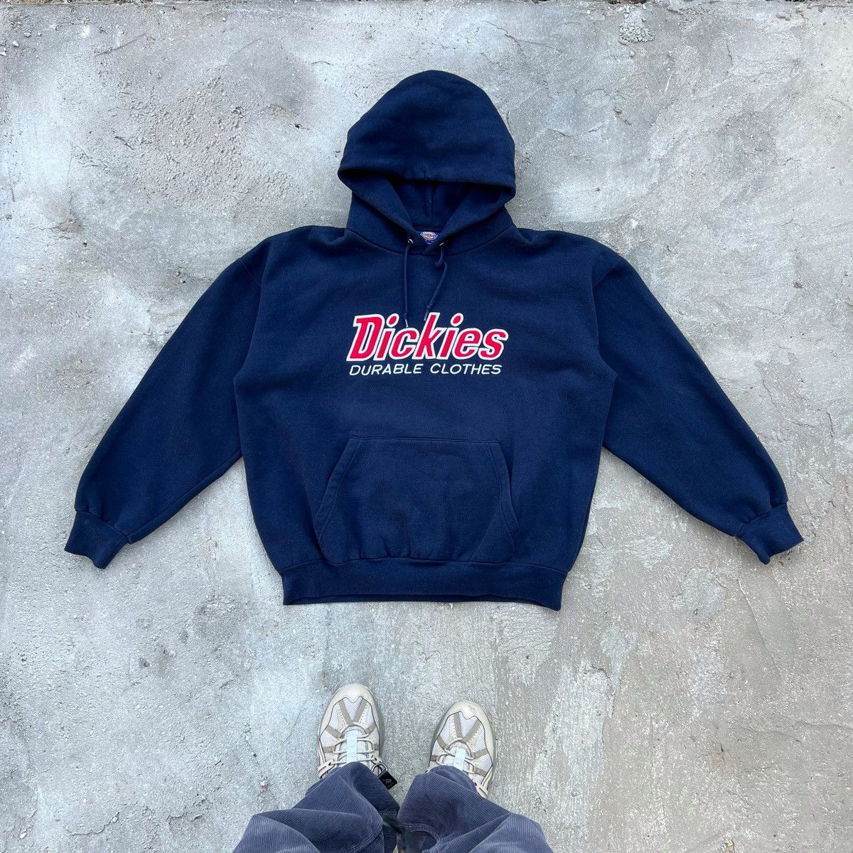 Image of Dickies Hoodie in Navy, Men's (Size XL)