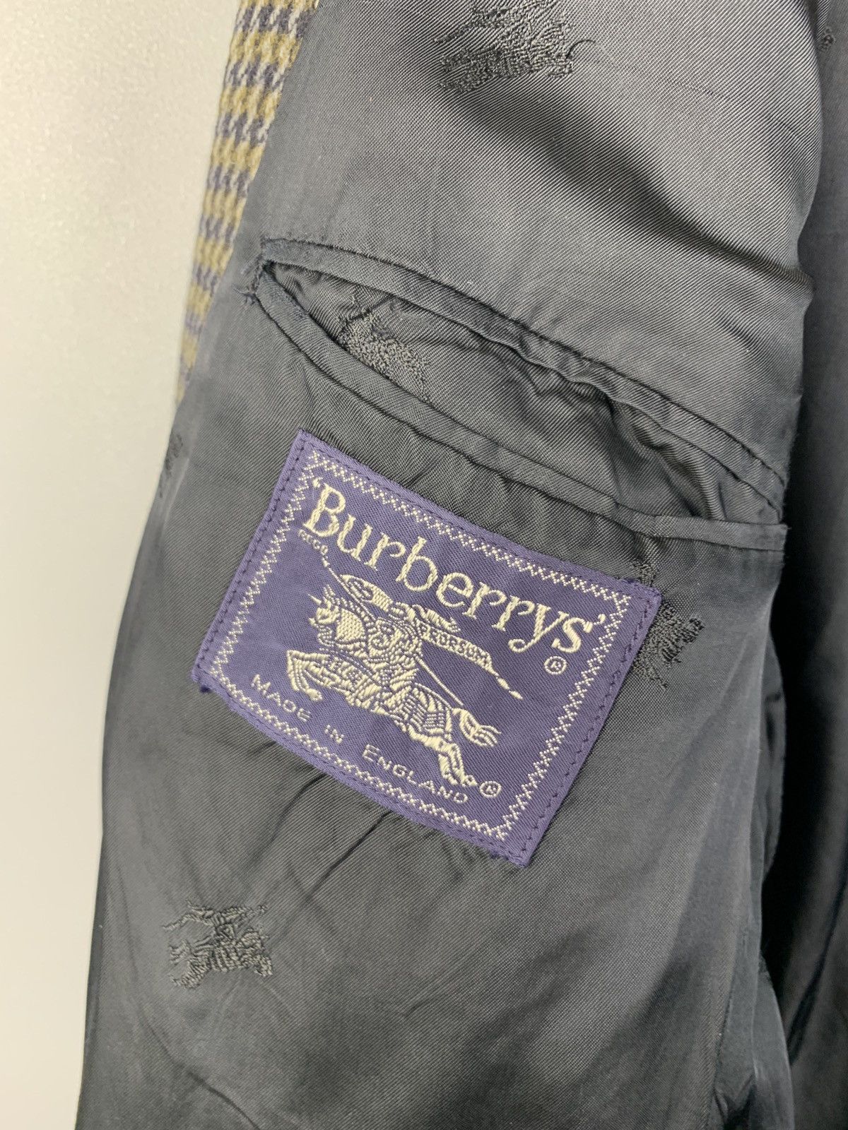 Burberry × Burberry Prorsum × Vintage Vintage Wool Blazer by Burberry Prosrum Size 50L - 6 Thumbnail
