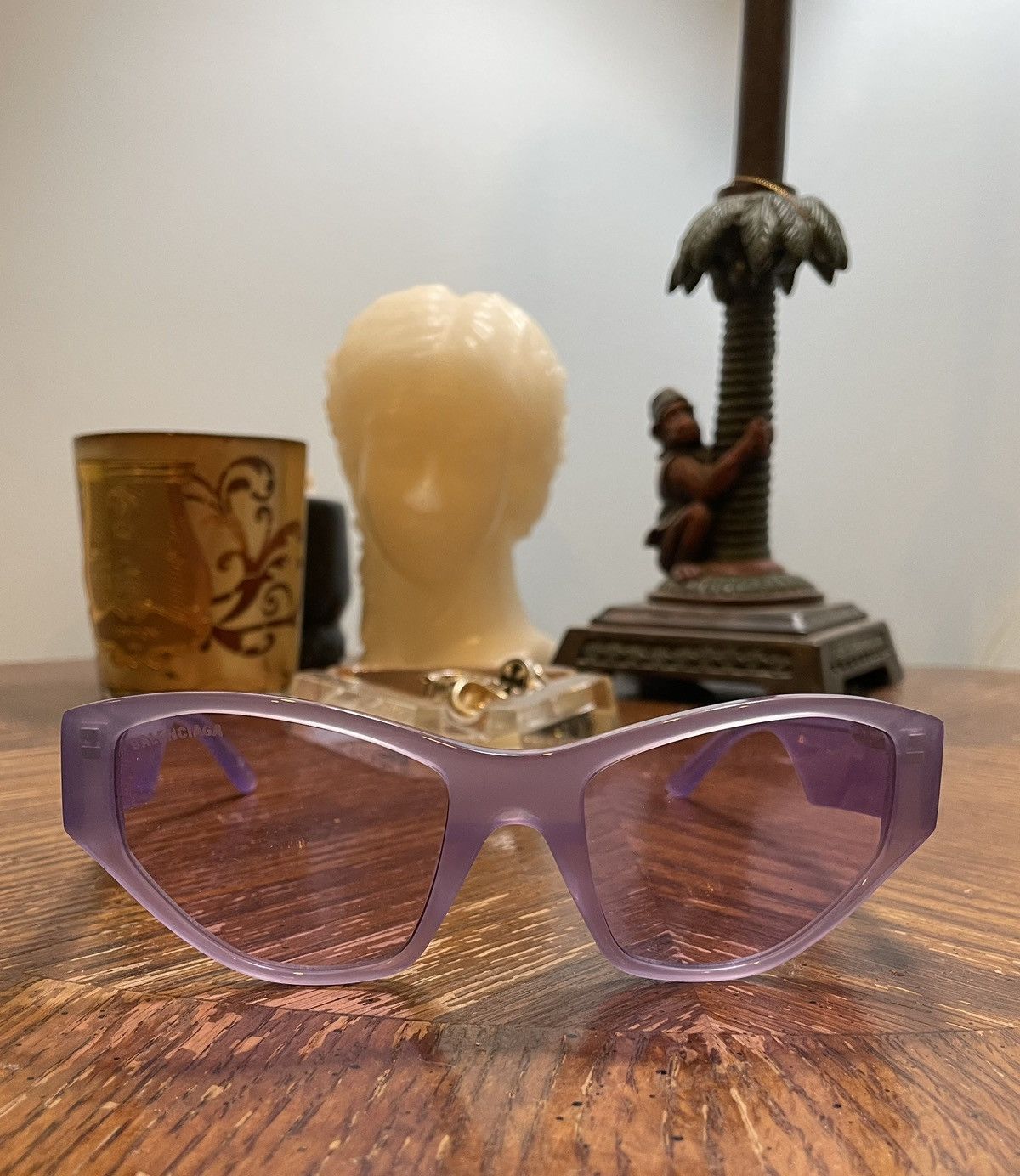 Balenciaga Violet Sunglasses