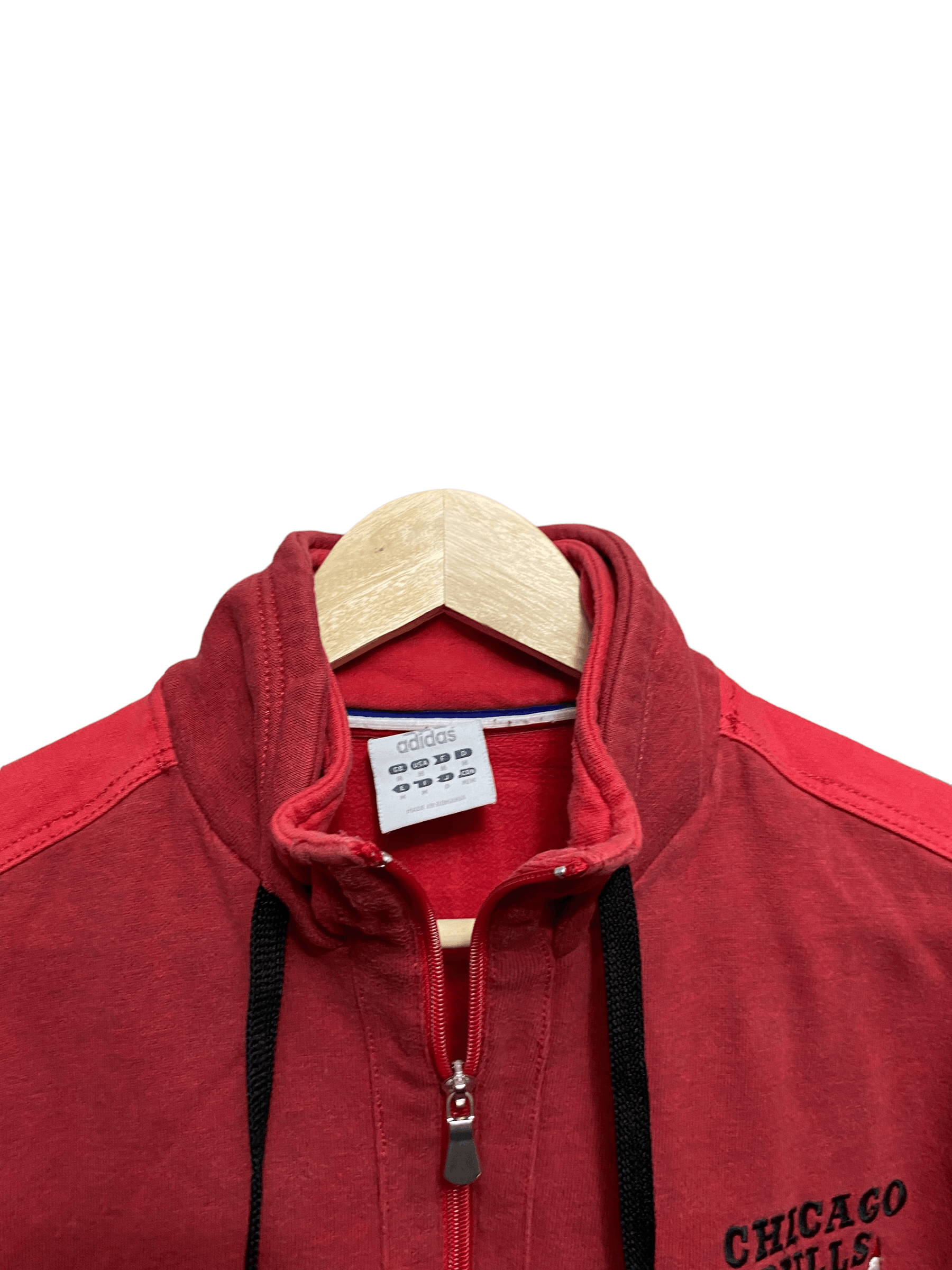 Adidas × NBA Adidas NBA chicago bulls full zip sweatshirt, size M Size US M / EU 48-50 / 2 - 4 Thumbnail