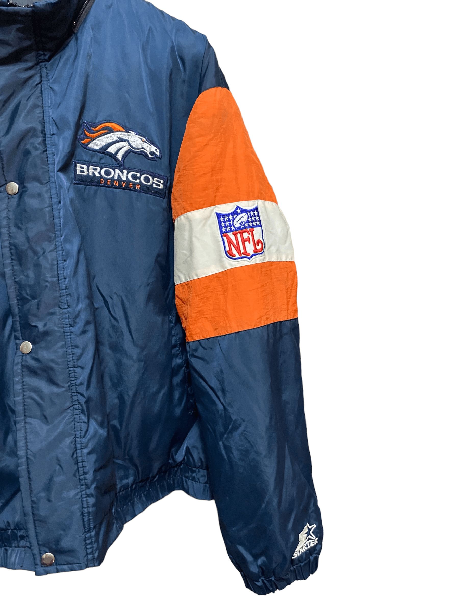 NFL × Vintage Denver Broncos 80s' vintage bomber varsity jacket, size M Size US M / EU 48-50 / 2 - 3 Thumbnail