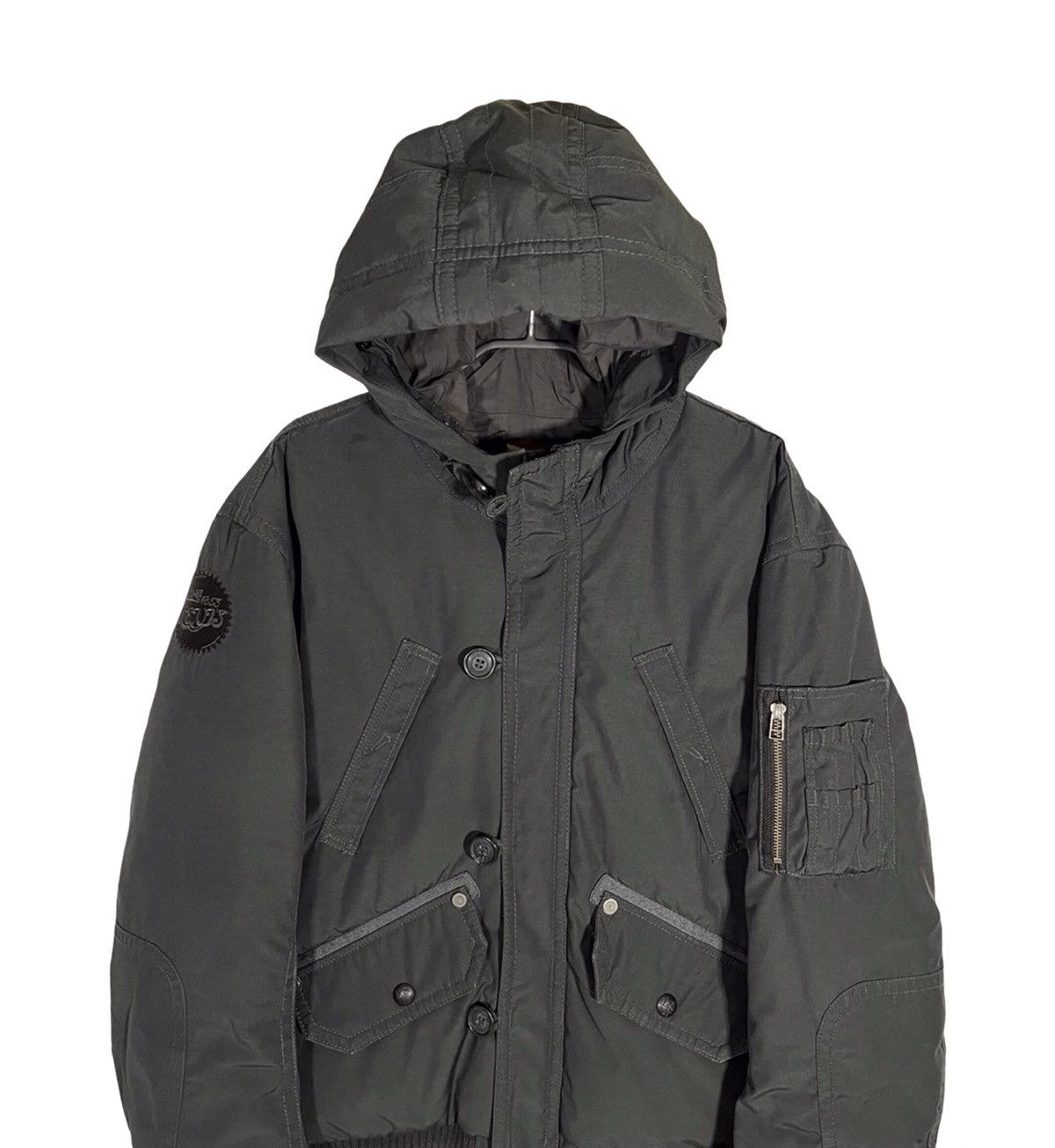 Levi's Levi’s Vintage Bomber Jacket Hood Men's Gray Size US L / EU 52-54 / 3 - 4 Thumbnail