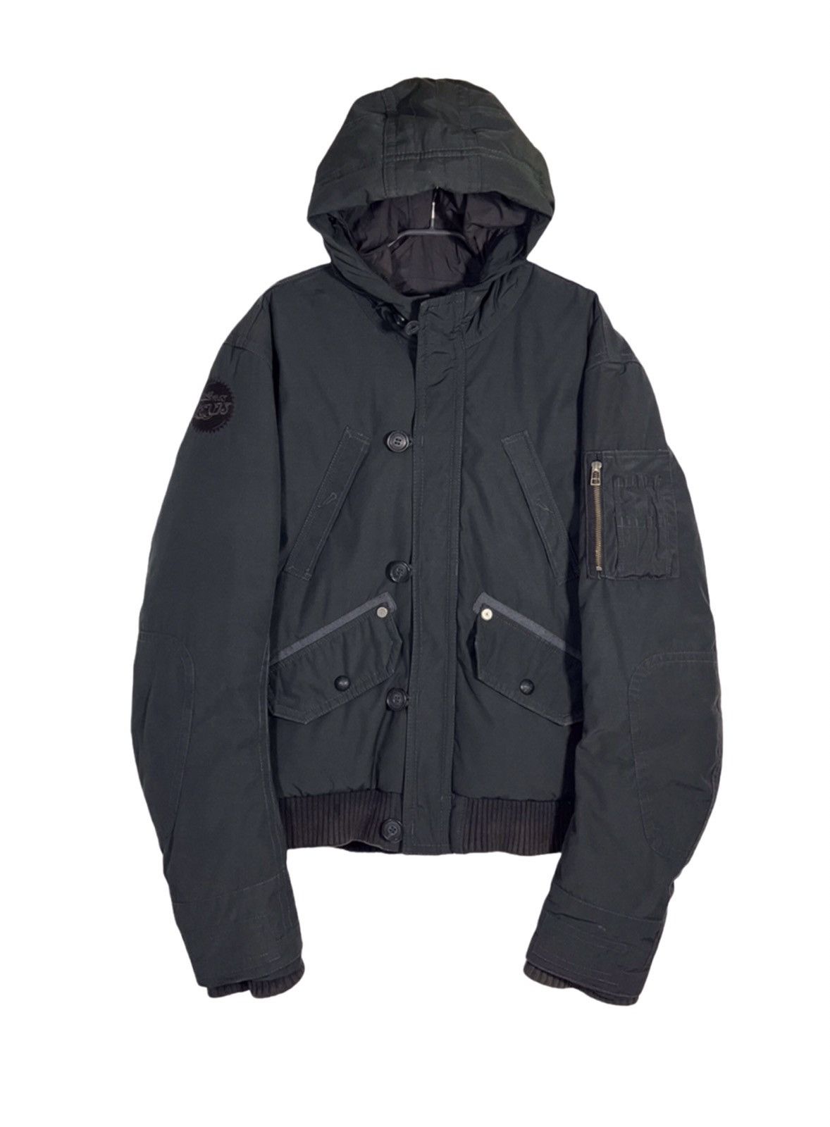 Levi's Levi’s Vintage Bomber Jacket Hood Men's Gray Size US L / EU 52-54 / 3 - 1 Thumbnail