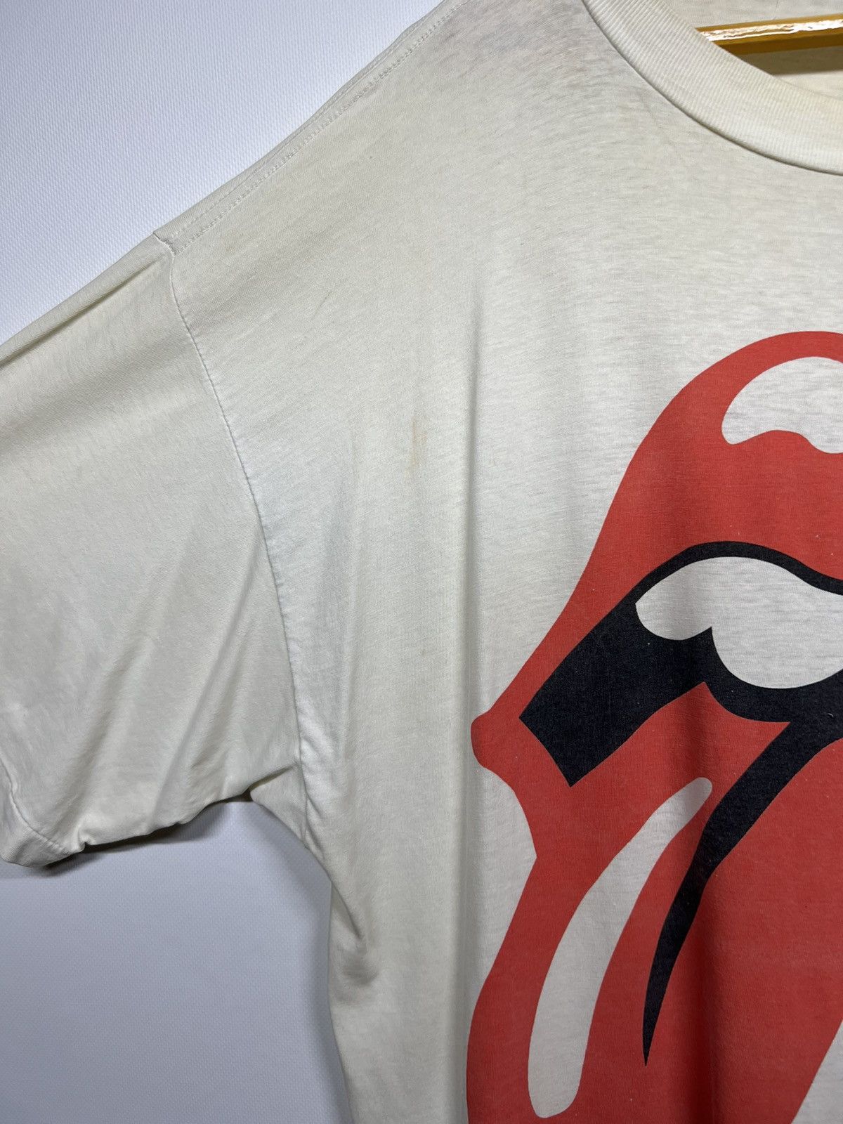 Vintage 1989-90 Rare The Rolling Stones Europe Tour T-Shirt
