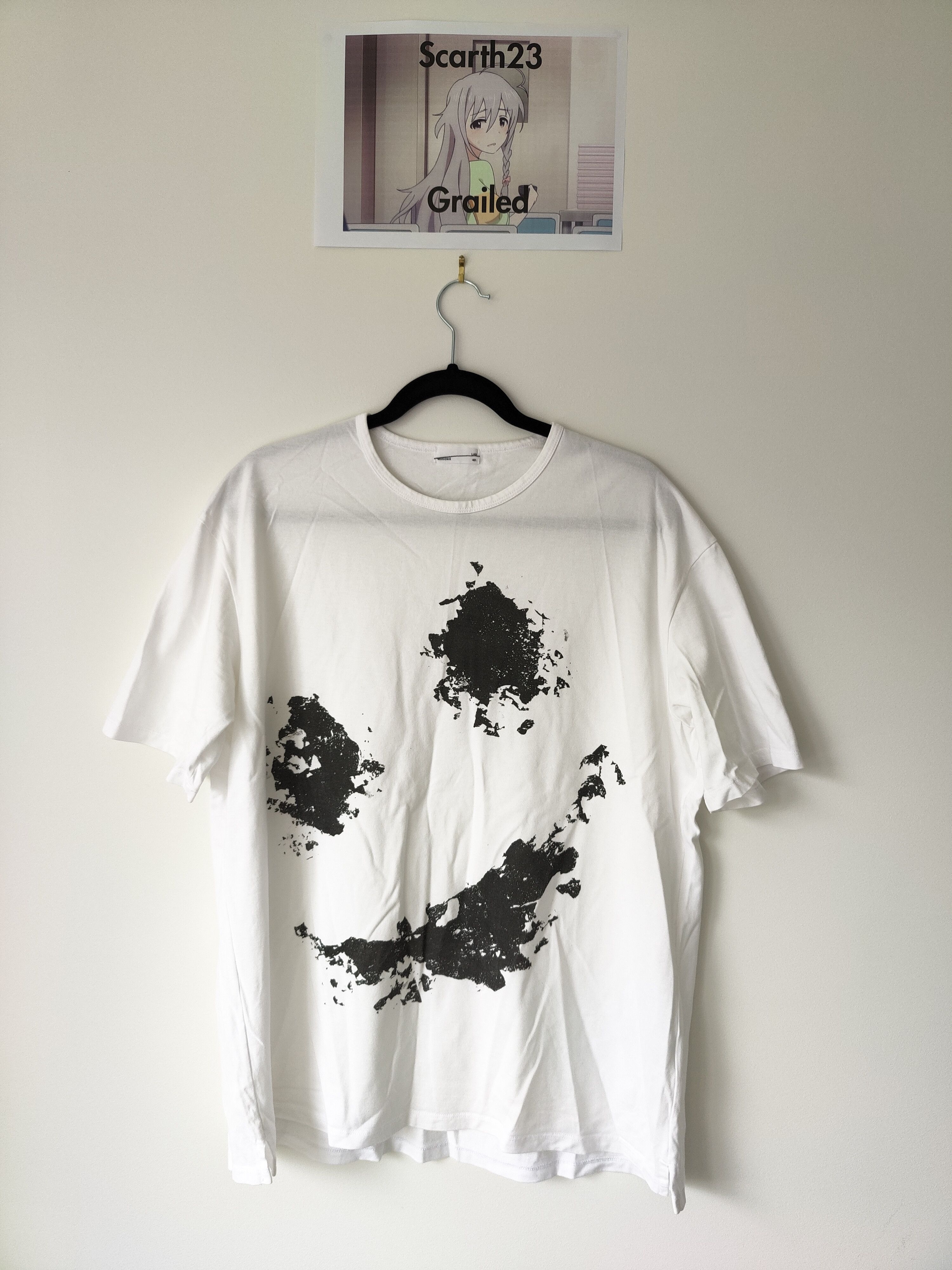 Lad Musician Oversized Ghost Face TShirt Size US L / EU 52-54 / 3 - 1 Thumbnail