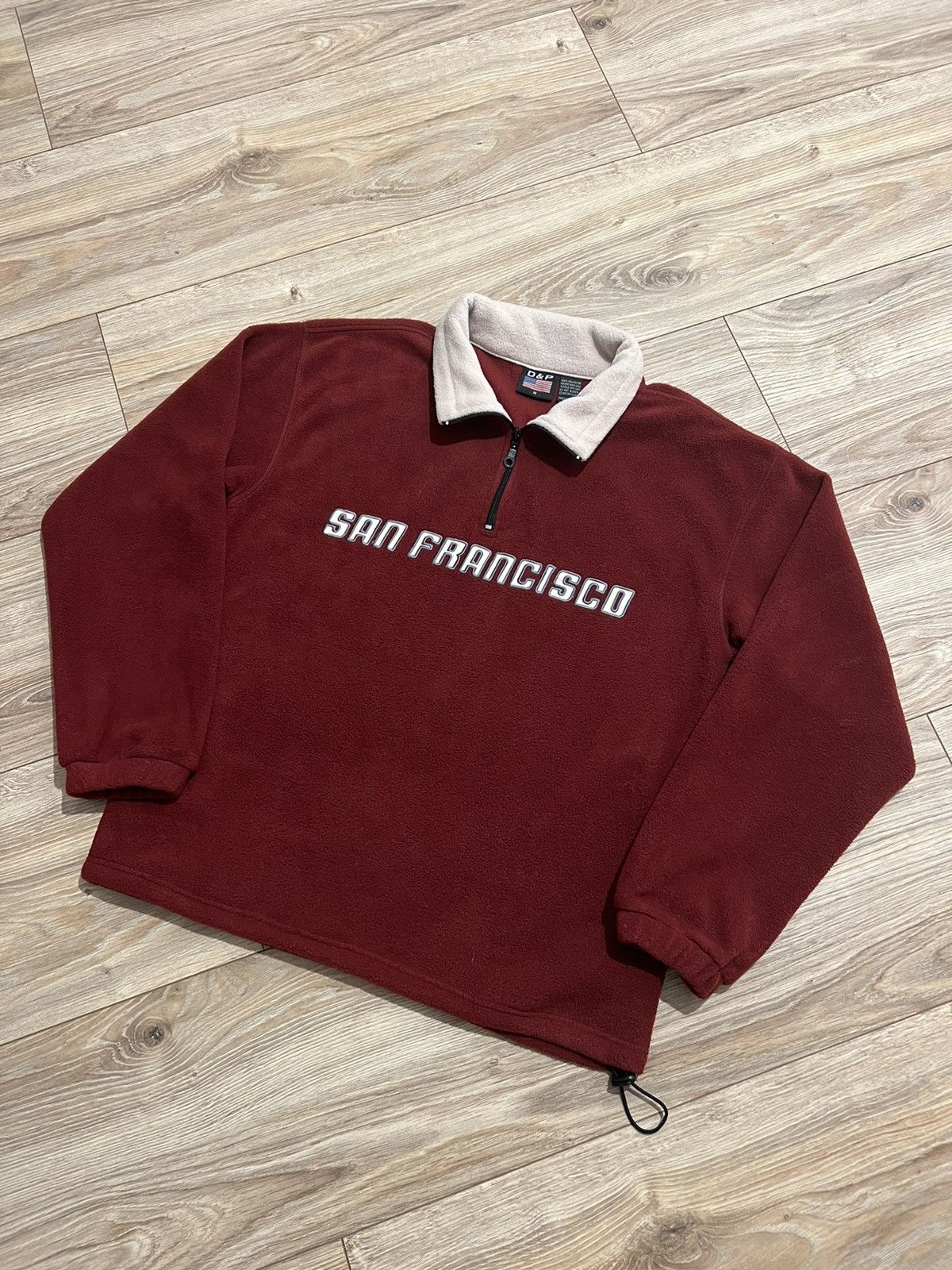 Vintage Vintage Fleece D&P San Francisco Polar Streetwear Rare Size US M / EU 48-50 / 2 - 1 Thumbnail