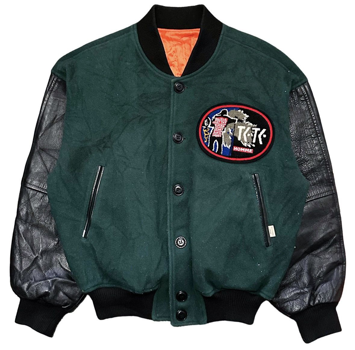 Tete Homme Tete Homme Varsity Jacket 80s Size US M / EU 48-50 / 2 - 1 Thumbnail