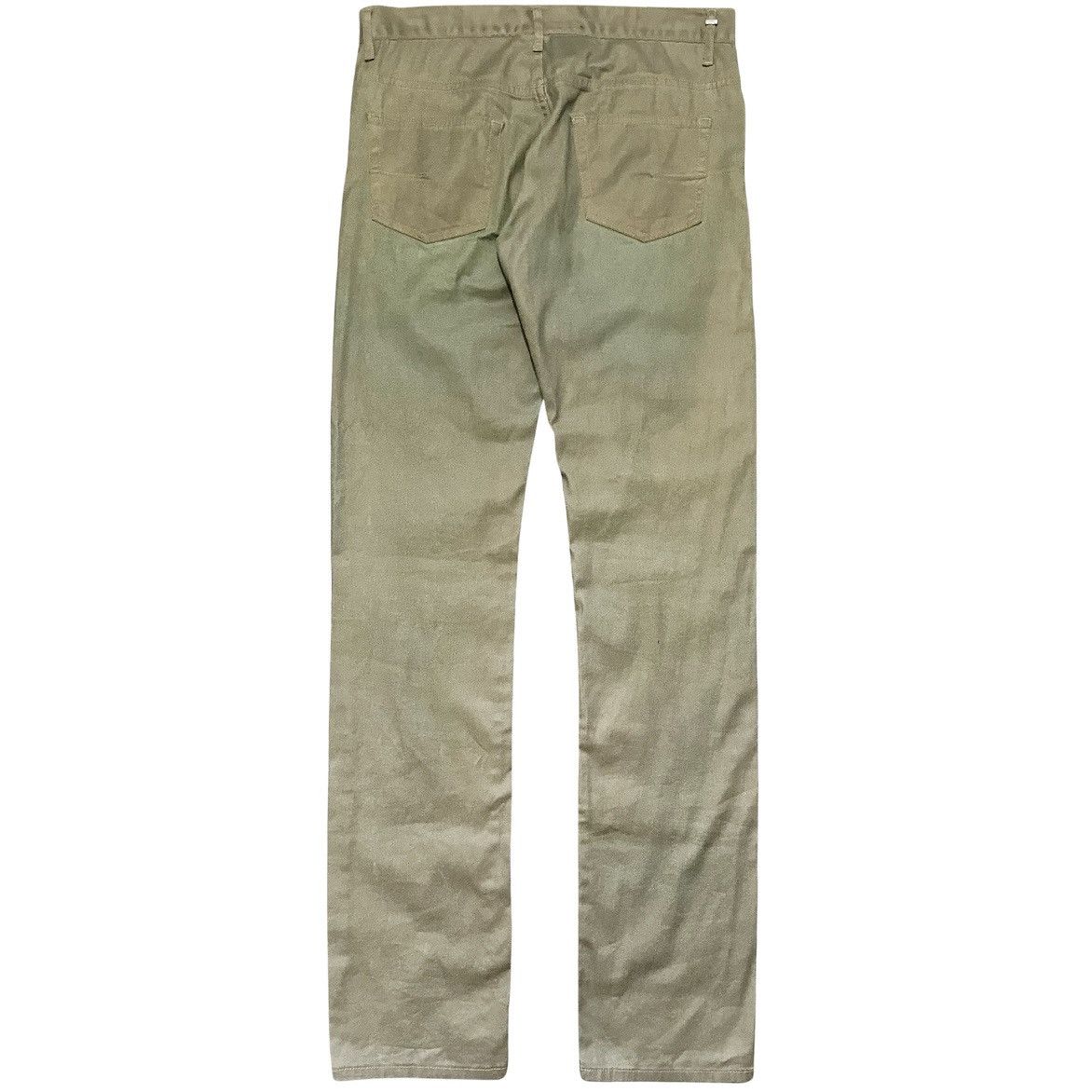 Dior Dior Homme Gold Coated Light Denim 2006 Spring/Summer Size US 29 - 2 Thumbnail