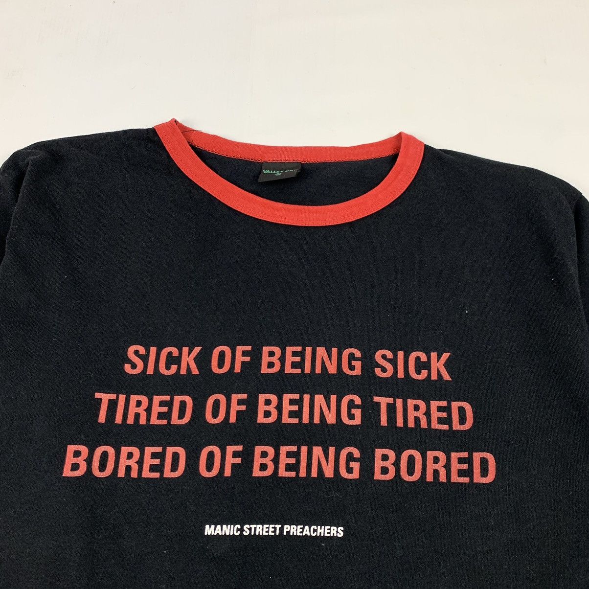 Band Tees Manic Street Preachers Band By Valley Boy Long Sleeve Shirt Size US XL / EU 56 / 4 - 5 Thumbnail