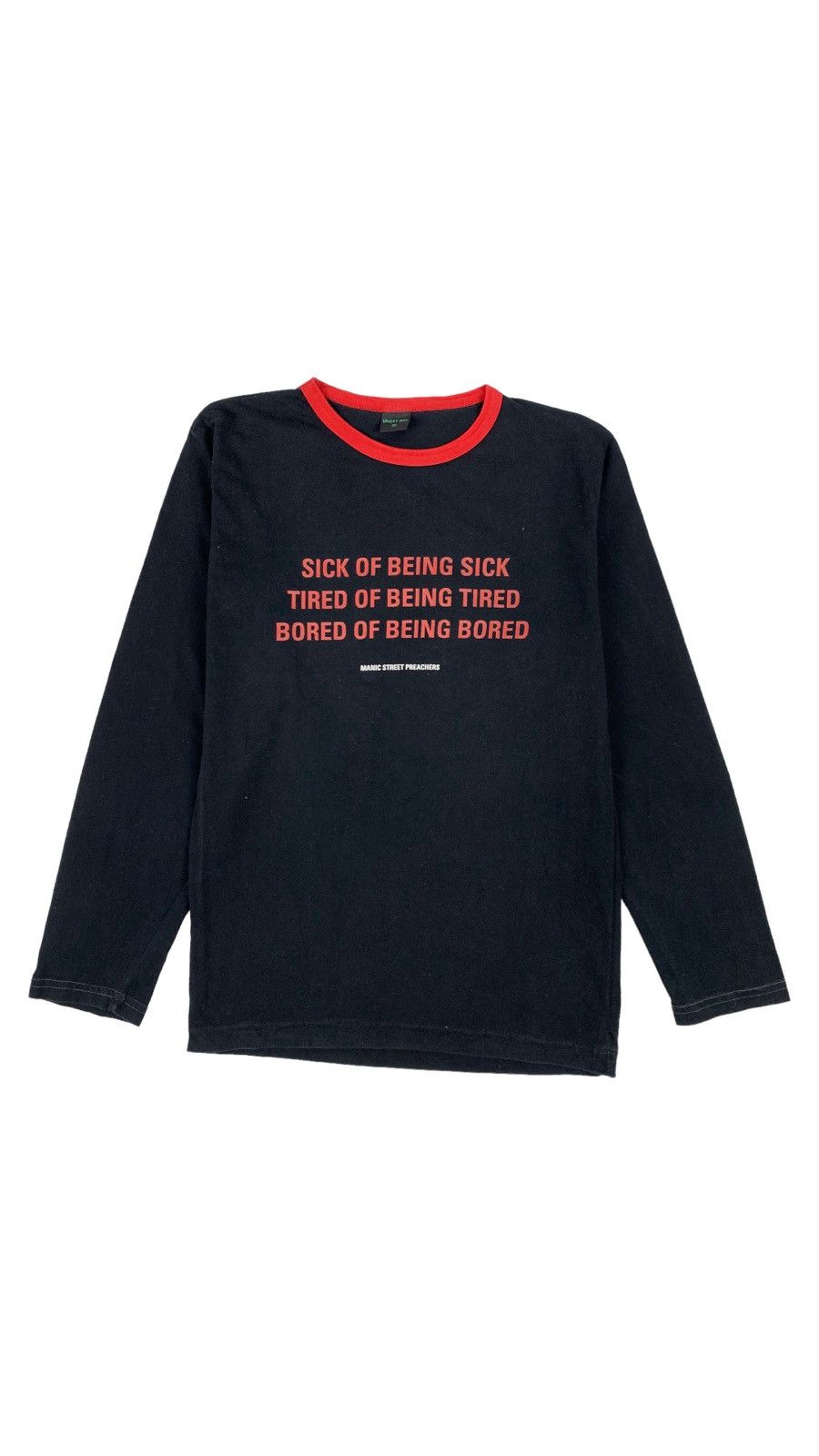 Band Tees Manic Street Preachers Band By Valley Boy Long Sleeve Shirt Size US XL / EU 56 / 4 - 1 Thumbnail