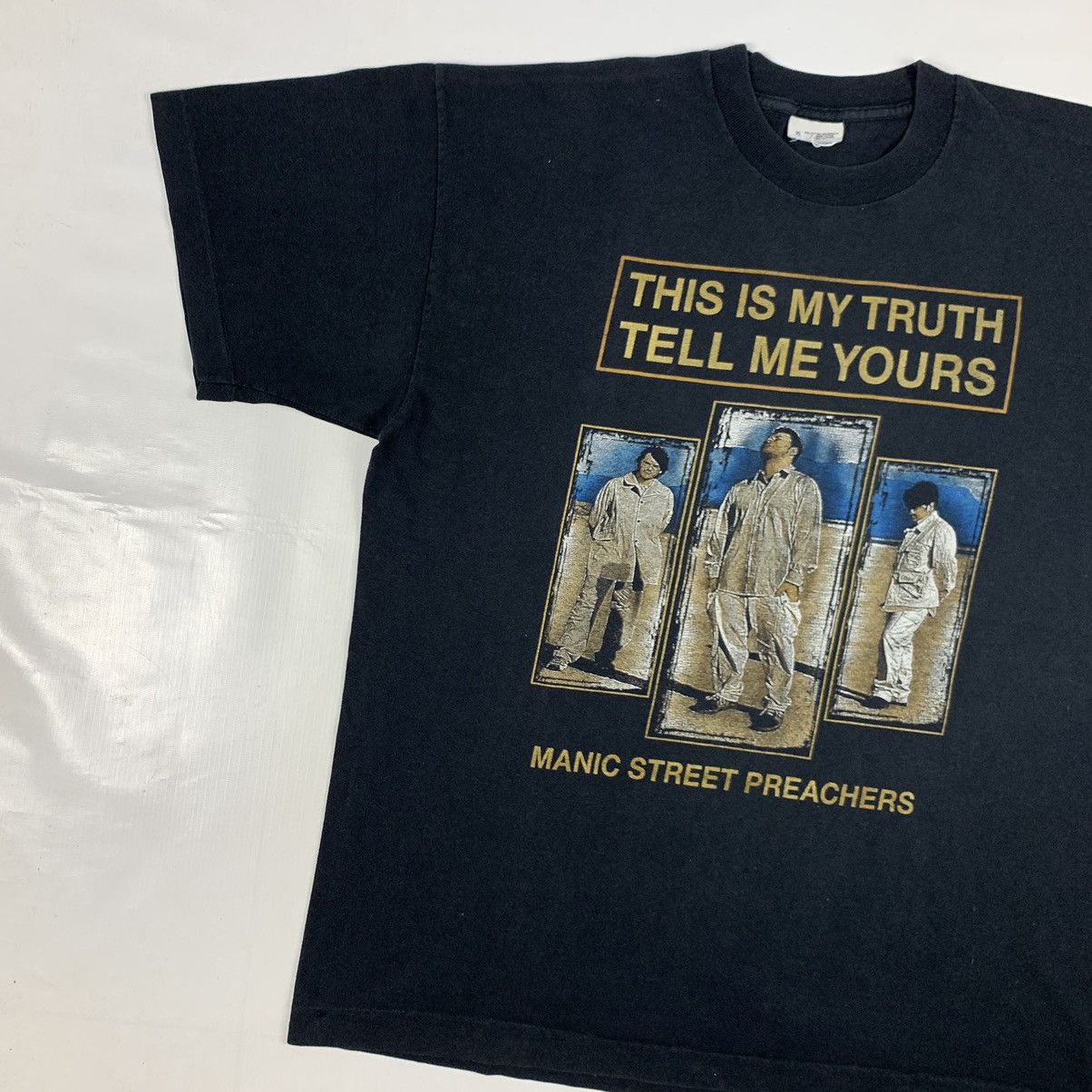 Band Tees Vintage Manic Street Preachers Britpop Band Shirt Size US XL / EU 56 / 4 - 2 Thumbnail