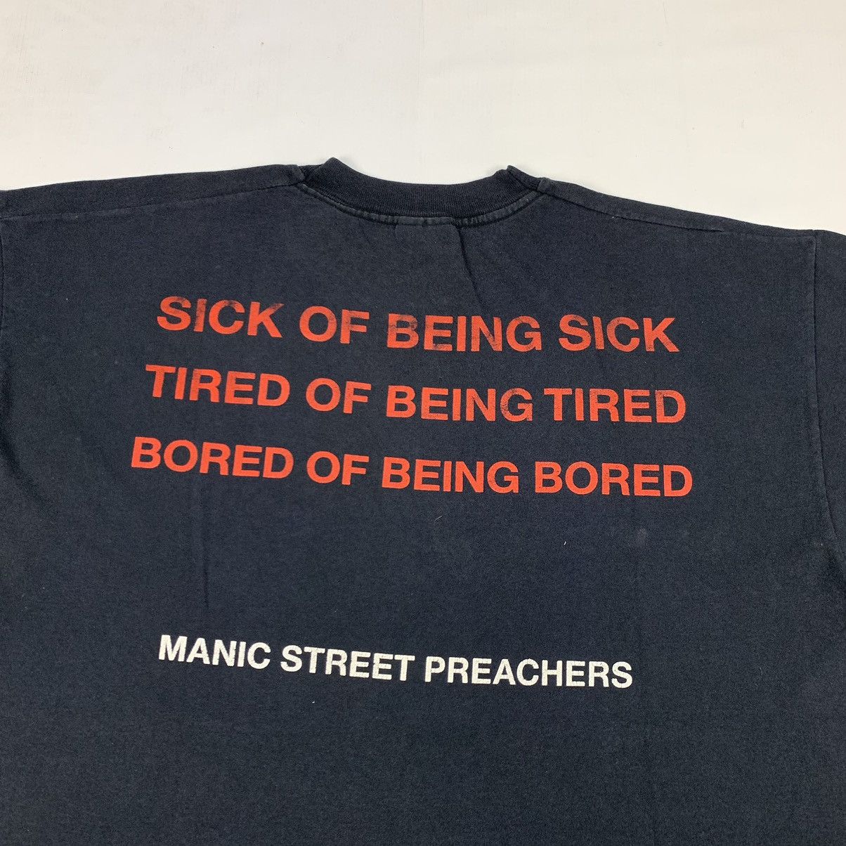 Band Tees Vintage Manic Street Preachers Britpop Band Shirt Size US XL / EU 56 / 4 - 9 Thumbnail