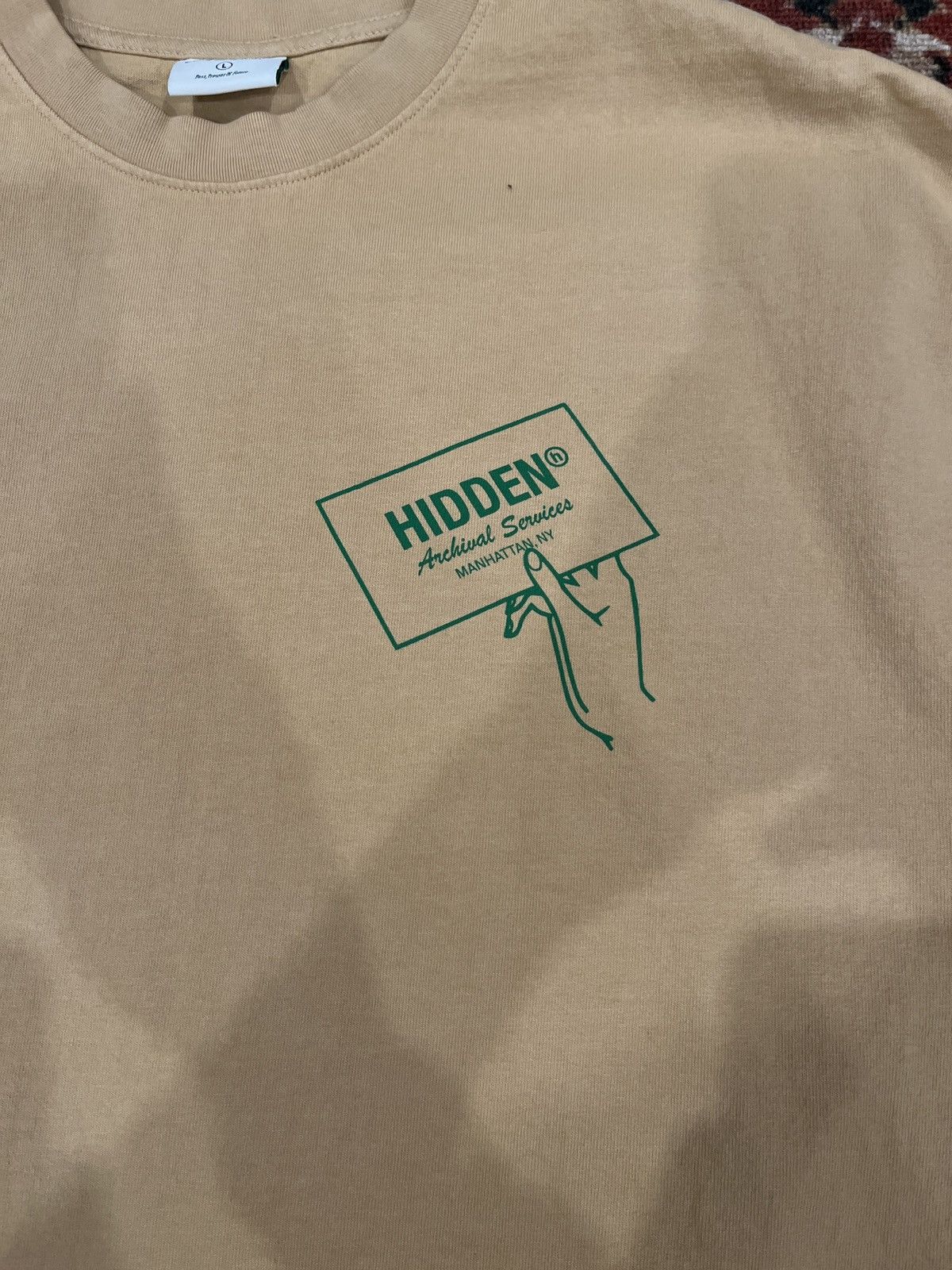 HIDDEN HIDDEN Archival Services Tee size Large Size US L / EU 52-54 / 3 - 2 Thumbnail