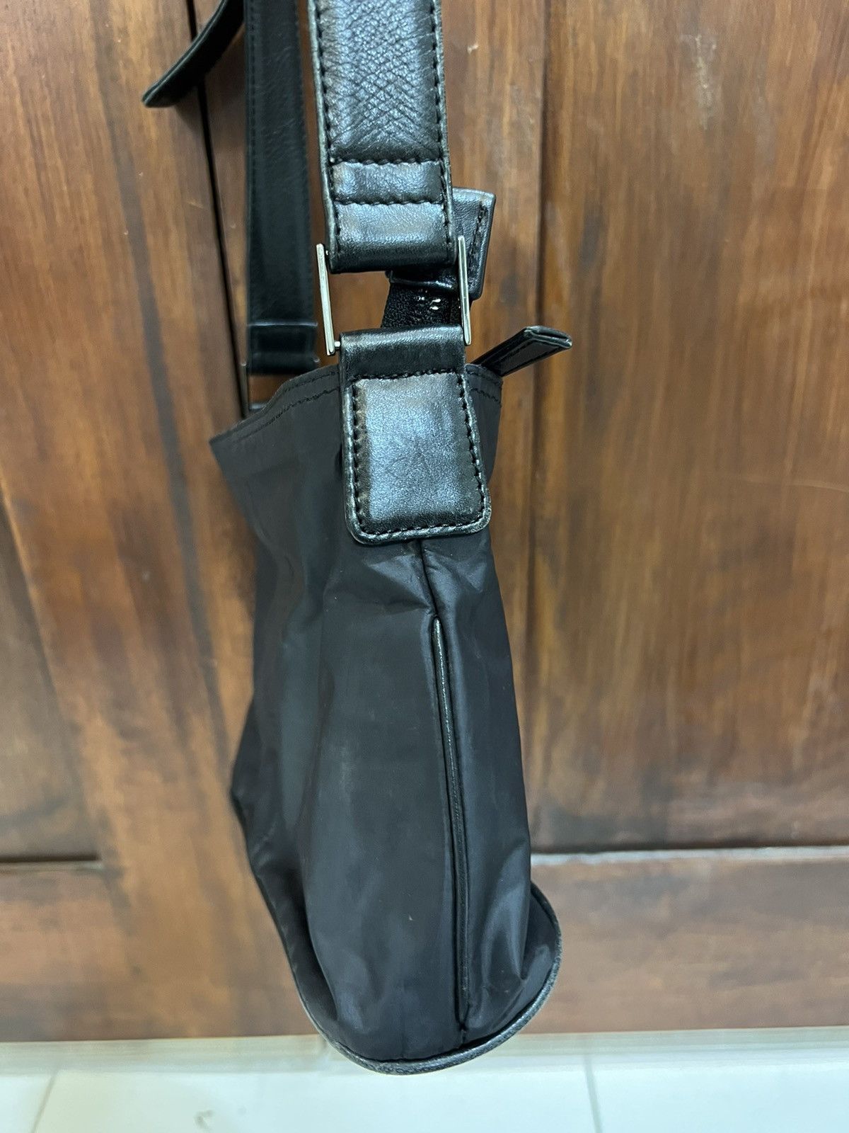 Issey Miyake IM Issey Miyake Sling Bag Black Nylon Size ONE SIZE - 3 Thumbnail