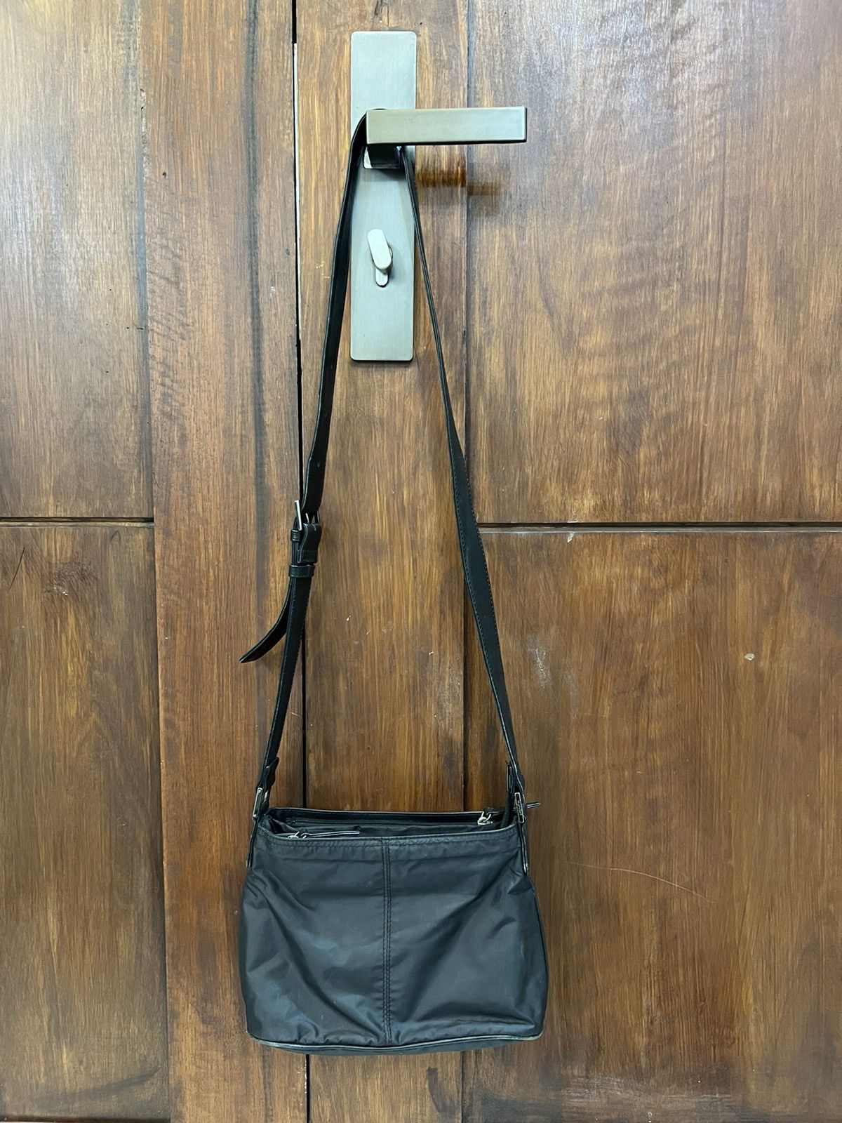 Issey Miyake IM Issey Miyake Sling Bag Black Nylon Size ONE SIZE - 2 Thumbnail