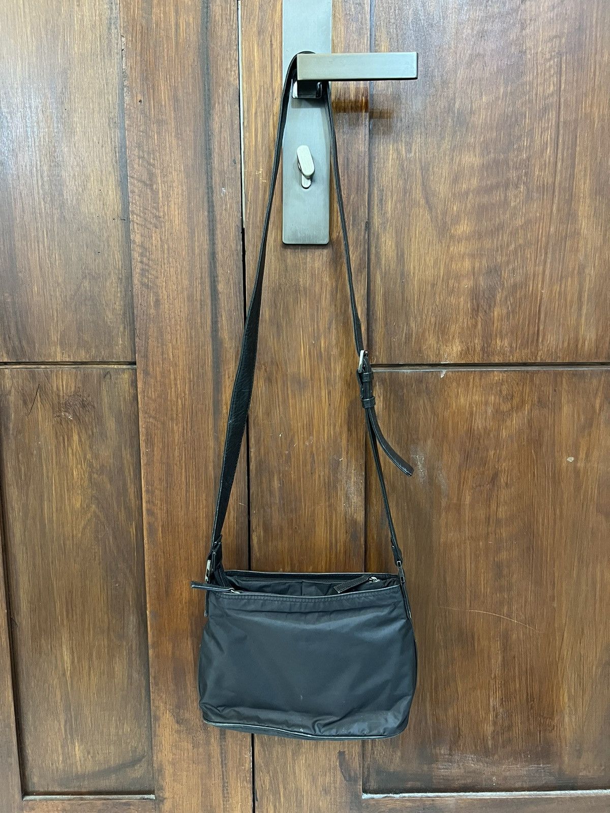 Issey Miyake IM Issey Miyake Sling Bag Black Nylon Size ONE SIZE - 1 Thumbnail