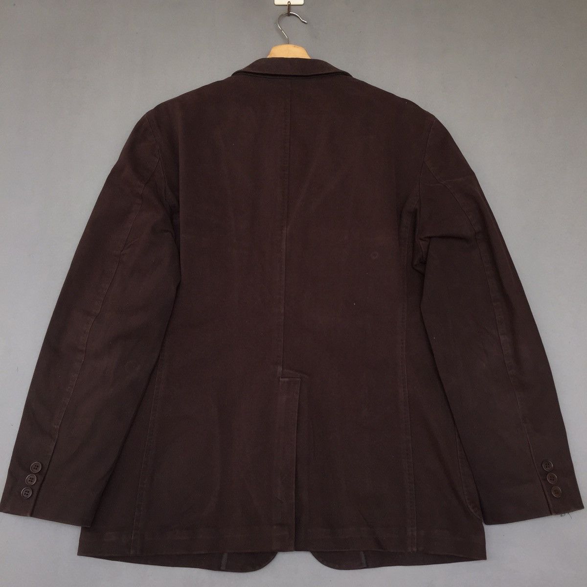 Y's × Y's for Men × Yohji Yamamoto Vintage Designer A.A.R by Yohji Design Studio Coat Blazer Size 38R - 9 Thumbnail