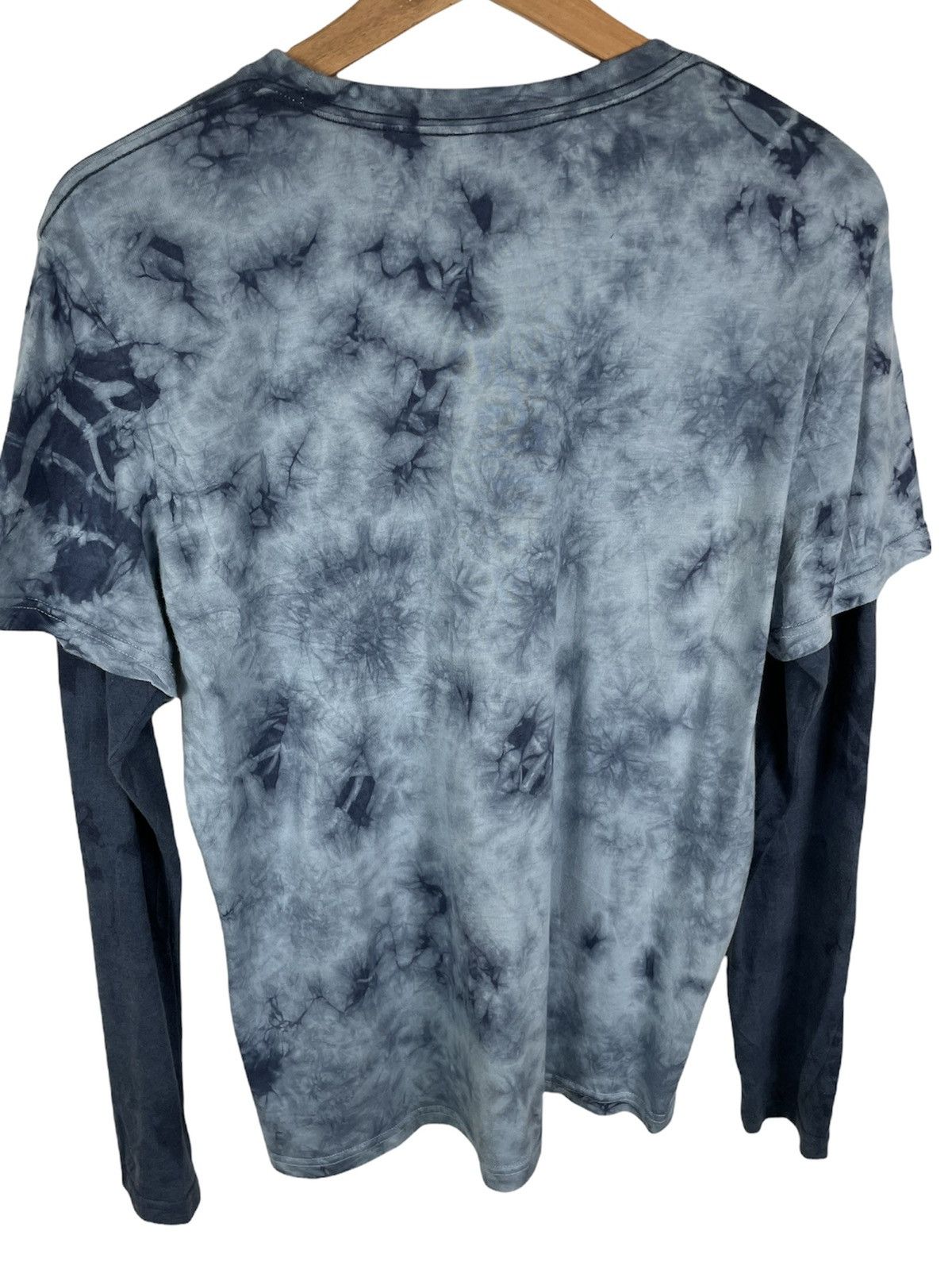 Japanese Brand DENIM BAR BLUE LABEL by BeBe TIE DYE LONG SLEEVE Size US M / EU 48-50 / 2 - 10 Thumbnail