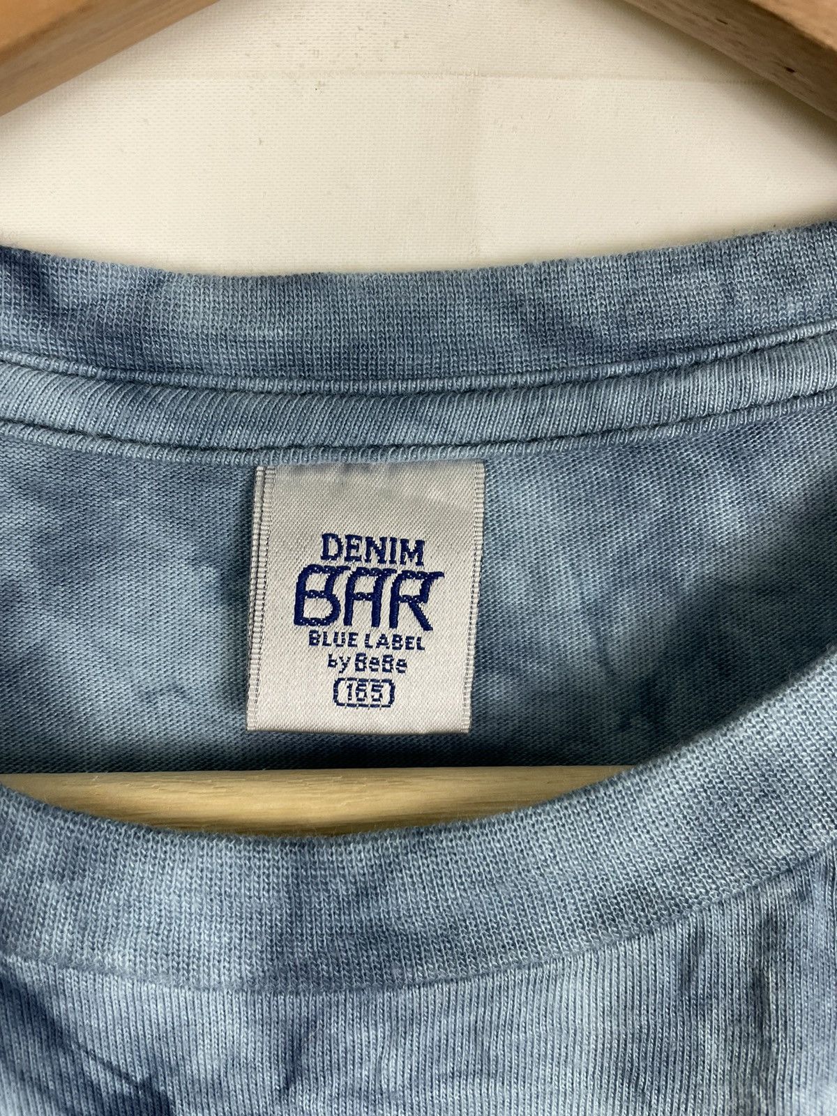 Japanese Brand DENIM BAR BLUE LABEL by BeBe TIE DYE LONG SLEEVE Size US M / EU 48-50 / 2 - 3 Thumbnail