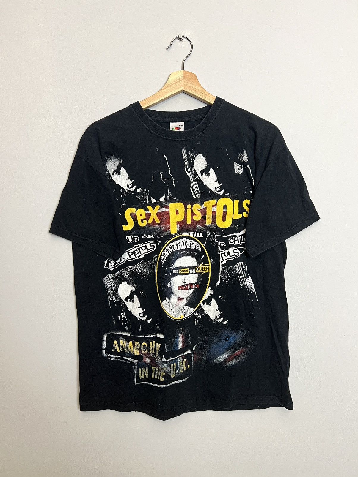 Band Tees Vintage 00s Sid Vicious Sex Pistols Anarachy Punk Band Tee Size US M / EU 48-50 / 2 - 1 Thumbnail